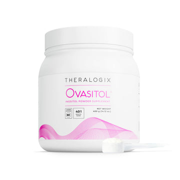 Theralogix Ovasitol Inositol Powder - 90-Day Supply - Myo-Inositol & D-Chiro Inositol for Hormone Balance & Ovarian Function Support* - NSF Certified - 400 g (180 Servings) Theralogix Au supplements