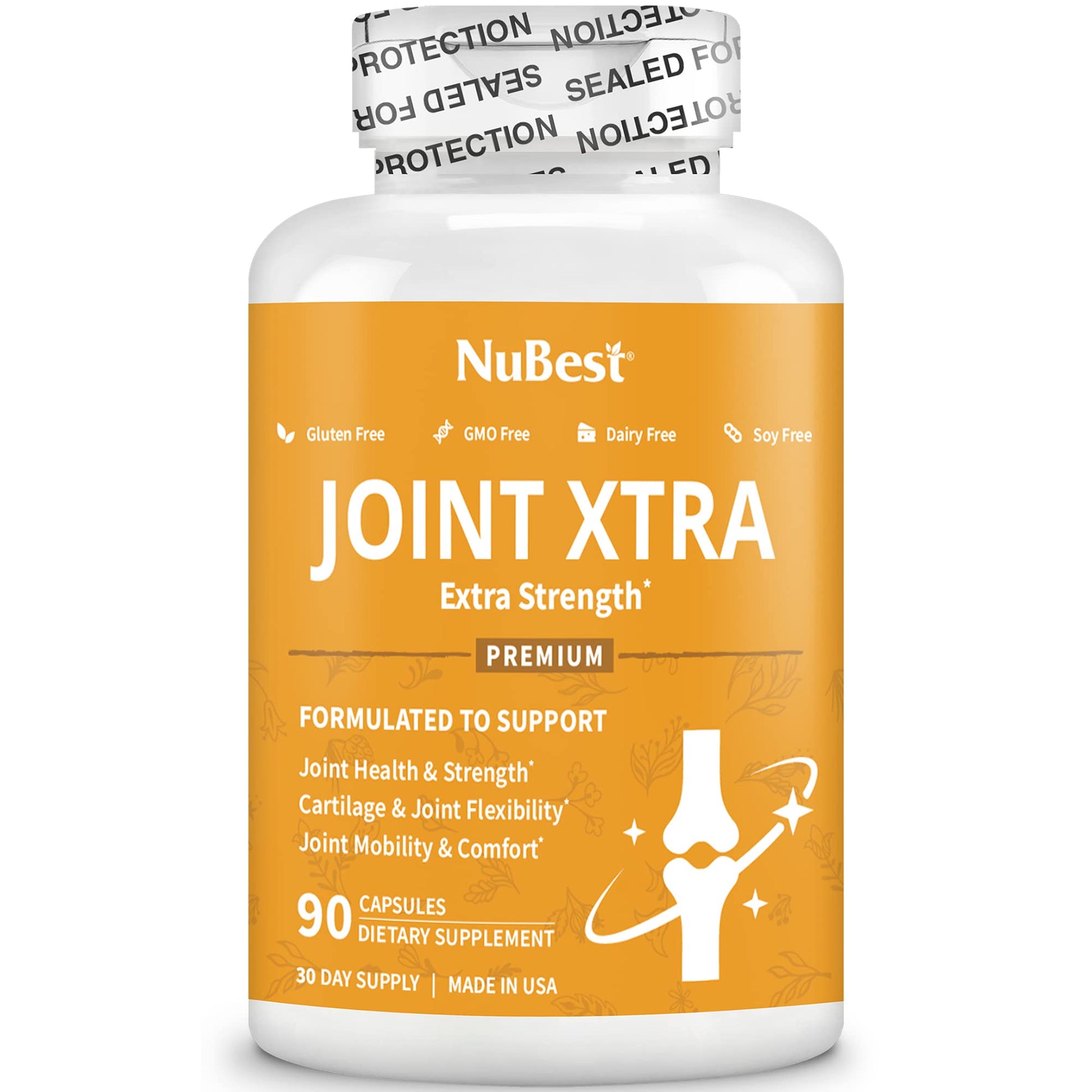 NuBest Joint Xtra - Joint Support Supplement | Joint Health Formula with Triple Joint Strength - Glucosamine, Chondroitin, Turmeric, MSM | 1 Month Supply NuBest Au supplements