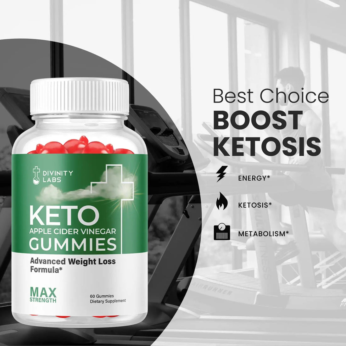 Ark Labs Divinity Labs Keto ACV Gummies, Gummies (3 Pack) Ark Labs uk supplements