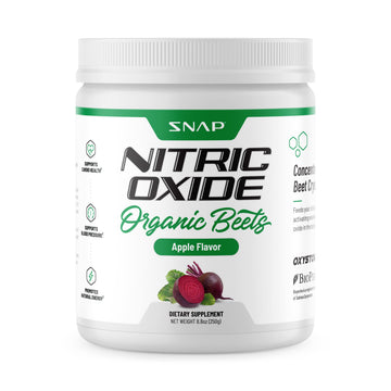 Snap Supplements USDA Organic Beet Root Powder, 3-in-1 Nitric Oxide Supplement Snap Supplements Au supplements