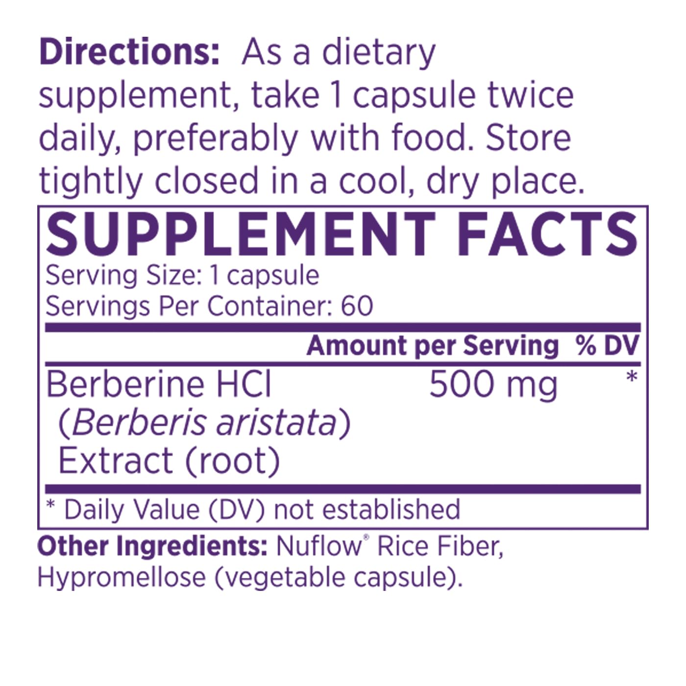 NAOMI Berberine 500mg - Immune Support & Normal LDL Cholesterol and Triglyceride NAOMI Au supplements