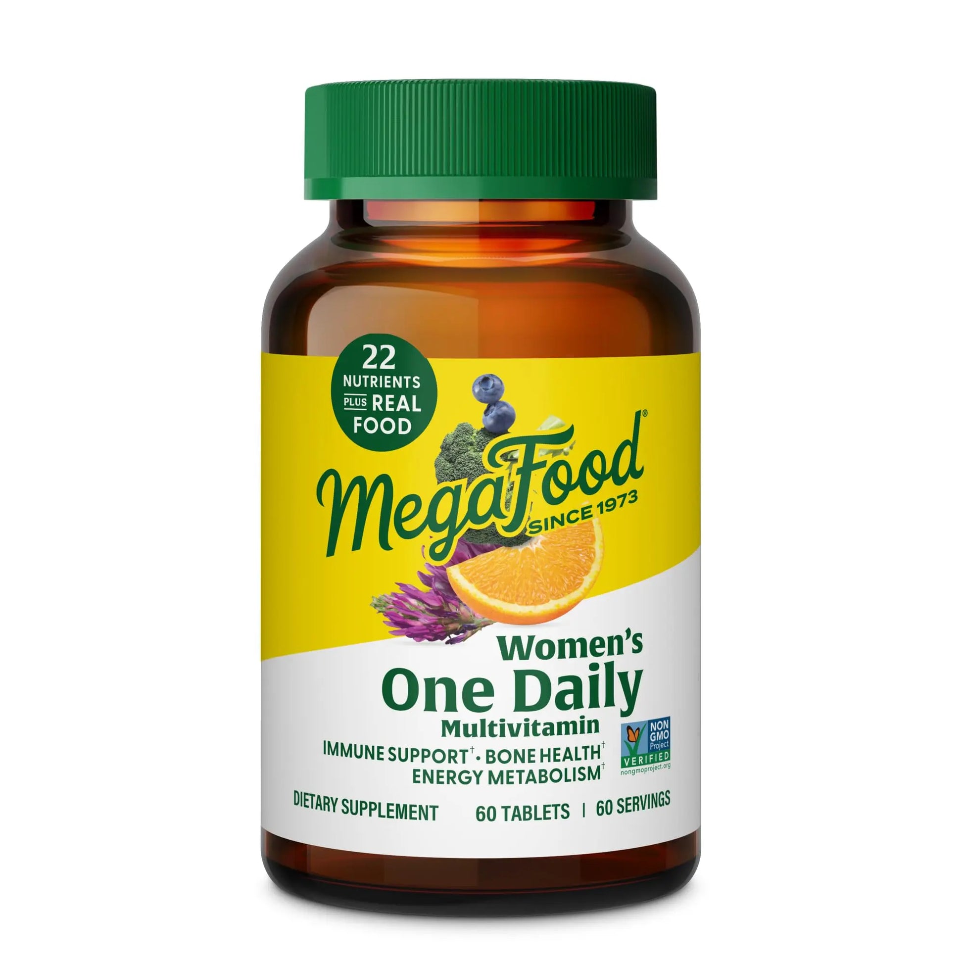 MegaFood Womens Multivitamin One Daily - Multivitamin for Women - Vitamin C, Vitamin D, Iron & B Vitamins - Bone, Energy Metabolism & Immune Support MegaFood Au supplements