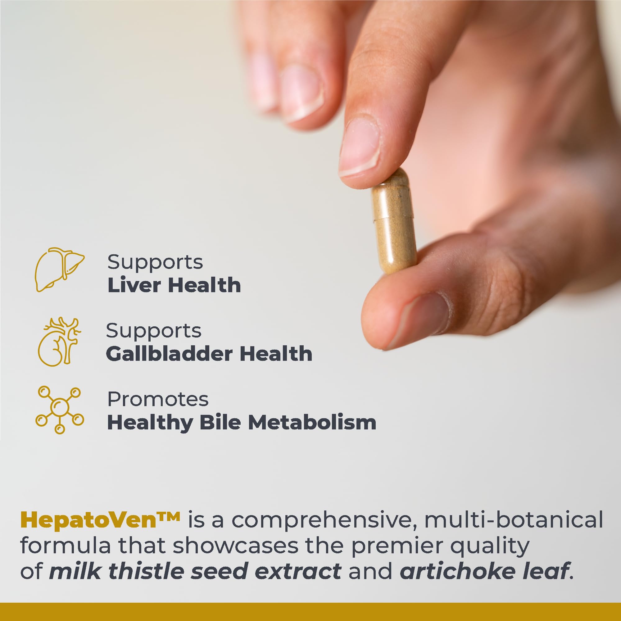 Premier Research Labs HepatoVen - Milk Thistle Liver Support, Liver Cleanse & Maintain, Liver Pills, Liver Vitamins for Women & Men with Artichoke Extract - 60 Vegetarian Capsules Premier Research Labs Au supplements