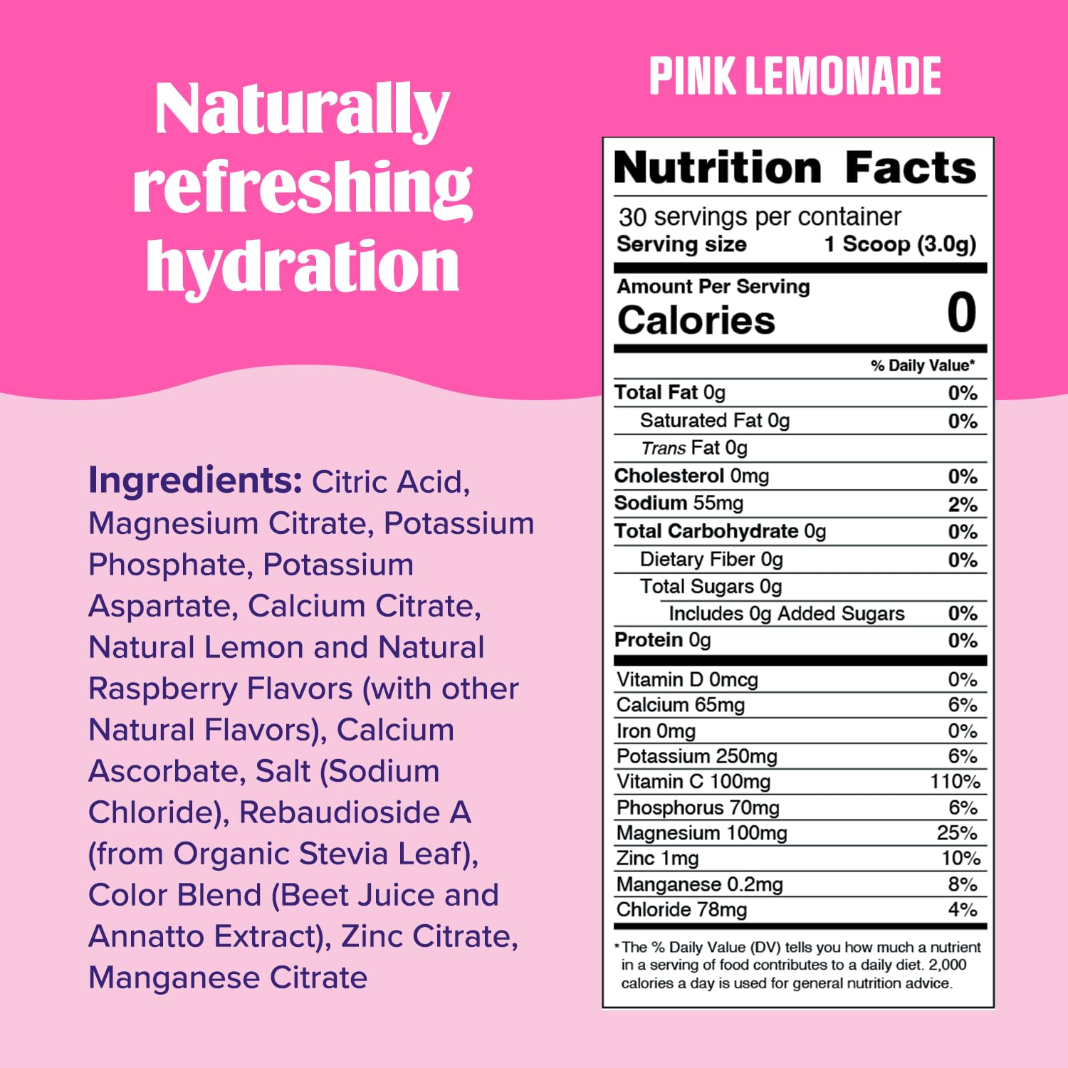 Ultima Replenisher Daily Electrolyte Drink Mix – Pink Lemonade, 30 Serving – Hydration Ultima Replenisher Au supplements