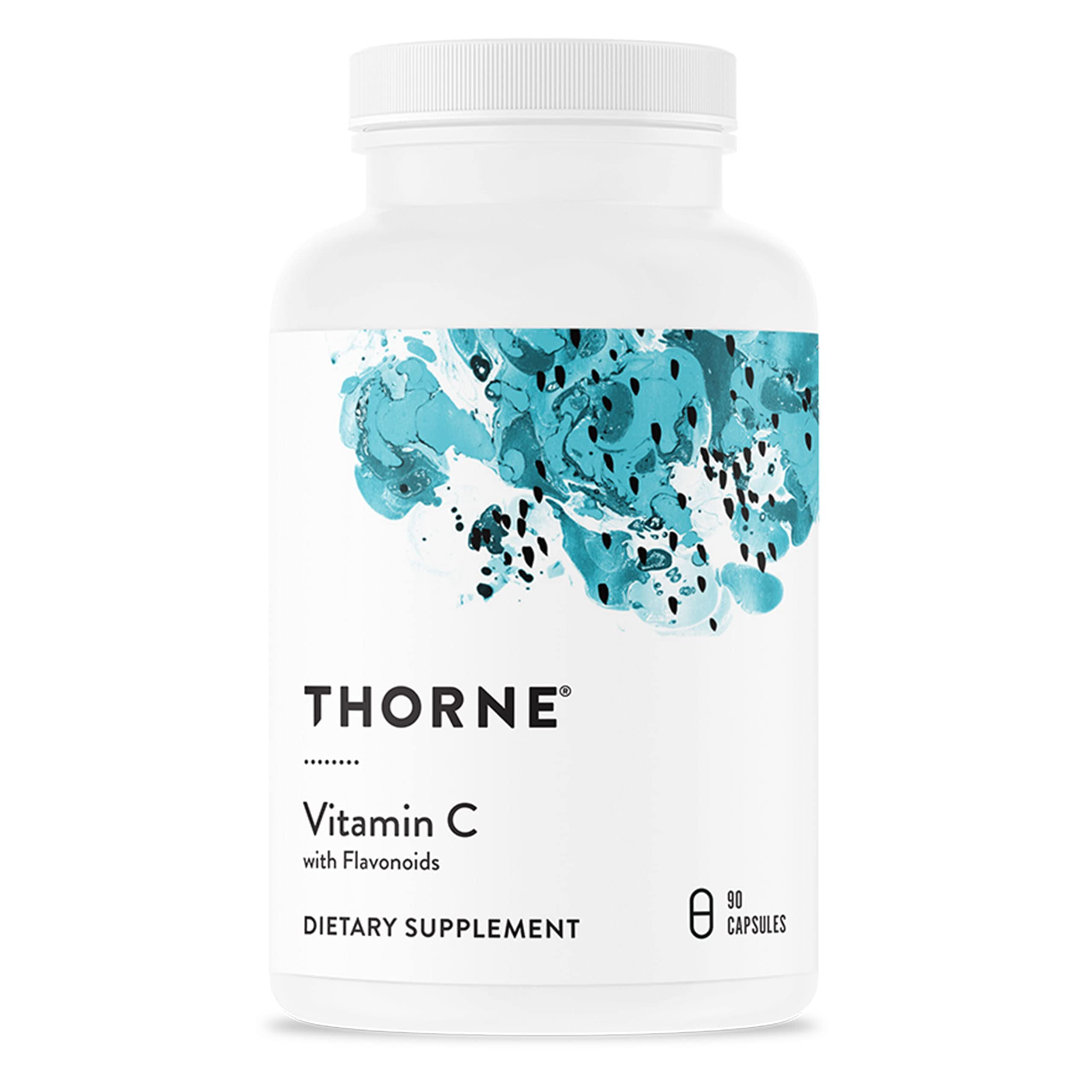 THORNE Vitamin C - Blend of Vitamin C and Citrus Bioflavonoids from Oranges - Support THORNE Au supplements