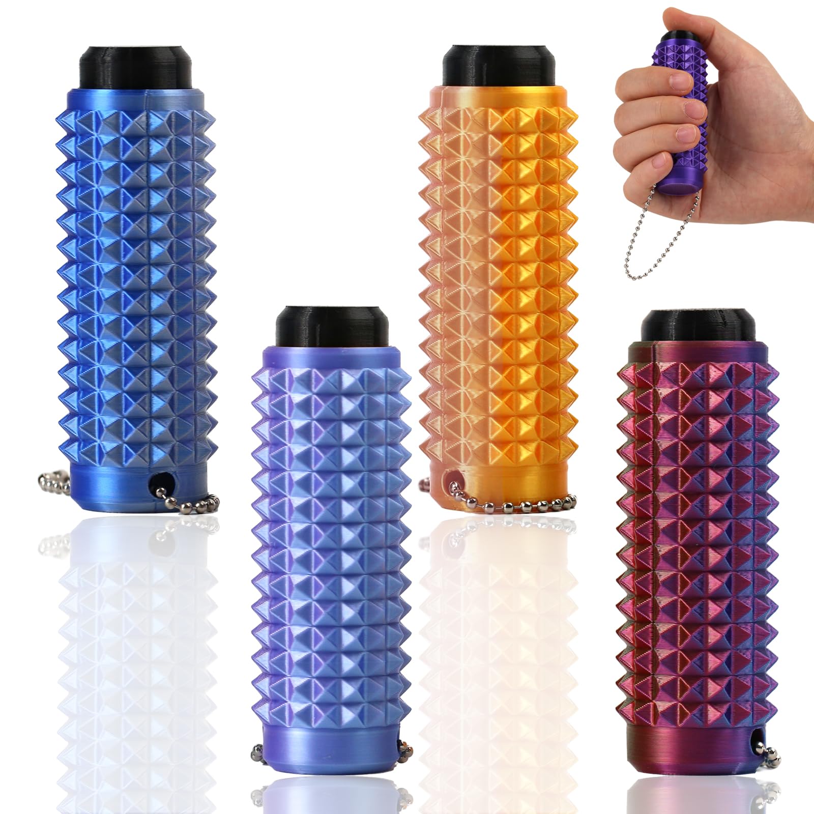 Little Ouchies Pain Fidget Clicker Toy, 3D Printed Sensory Fidget Toys Adults, Anxiety Relief Items Fidget, Stress Relief Gifts for Men Women (4Pcs-2A) Tino hiahia Au supplements