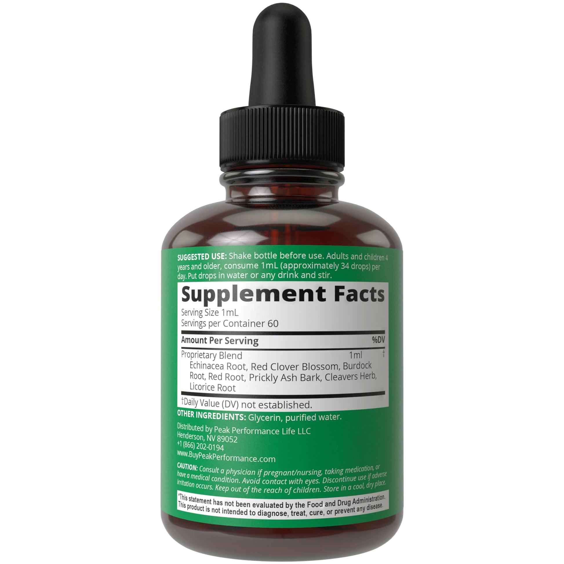 Lymphatic Drainage Drops. Sugar Free 7-in-1 Lymph Detox And Cleanse Support Peak Performance Au supplements