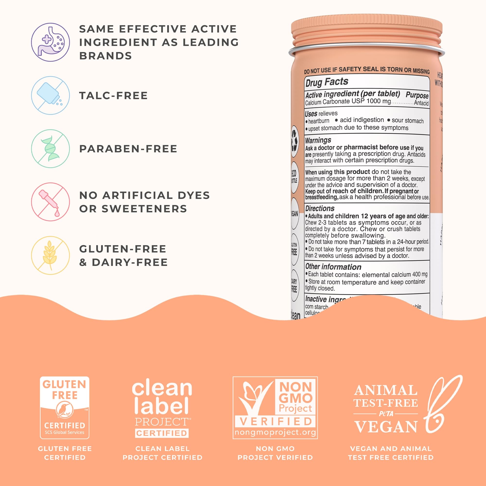 Wonderbelly Antacid, Effective Heartburn and Instant Acid Indigestion Relief, Maximum Wonderbelly Au supplements