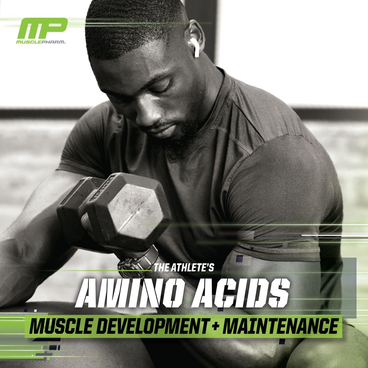 MusclePharm Essentials BCAA Powder, Pre & Post Workout Recovery Drink, Supports Muscle Pharm Au supplements