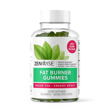 Zenwise Health Fat Burner Gummies - Appetite Suppressant for Weight Loss with Green healthsupps.co.uk Au supplements