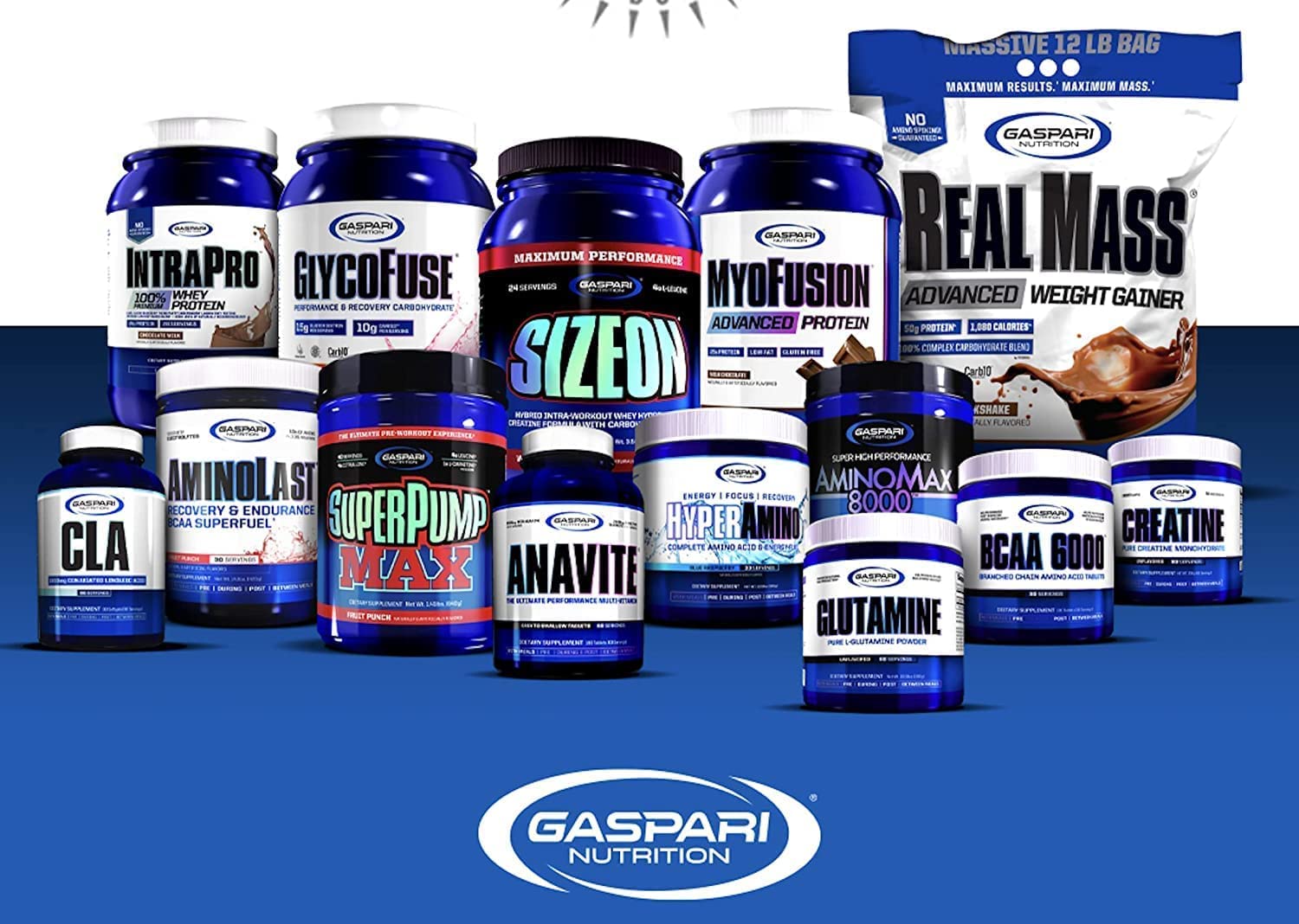Gaspari Nutrition SuperPump Max Blue Raspberry Ice - 1.41 lbs Gaspari Nutrition Au supplements