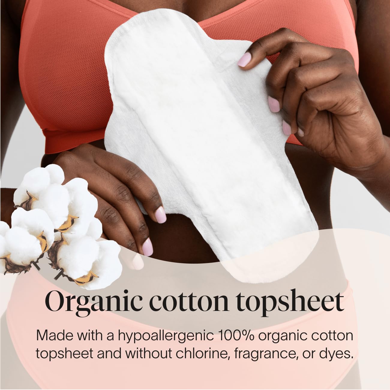 Cora Organic Pads | Ultra Thin Period Pads with Wings | Overnight Absorbency Cora Au supplements