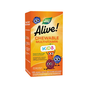 Alive! Children's Multi-Vitamin Chewable - 120 Chewable Tablets by Nature's Way Nature's Way Au supplements