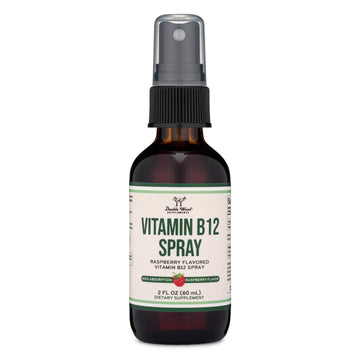 Vitamin B12 Sublingual Spray (2 Spray Dose of Vitamin 12 1000mcg, 3 Spray Serving Size Double Wood Supplements Au supplements