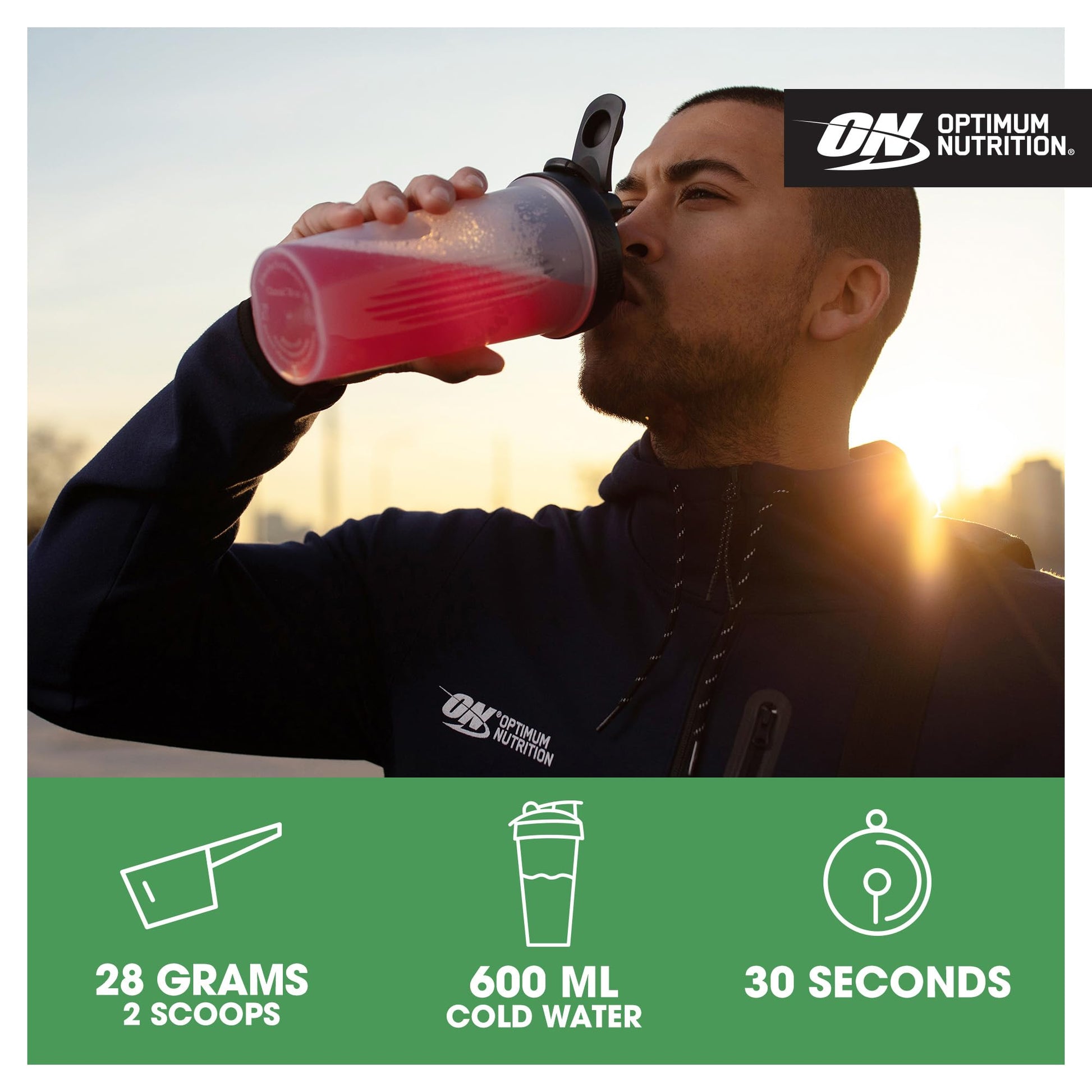 Optimum Nutrition Clear Protein 100% Plant Protein Isolate, Lime Sorbet Optimum Nutrition Au supplements