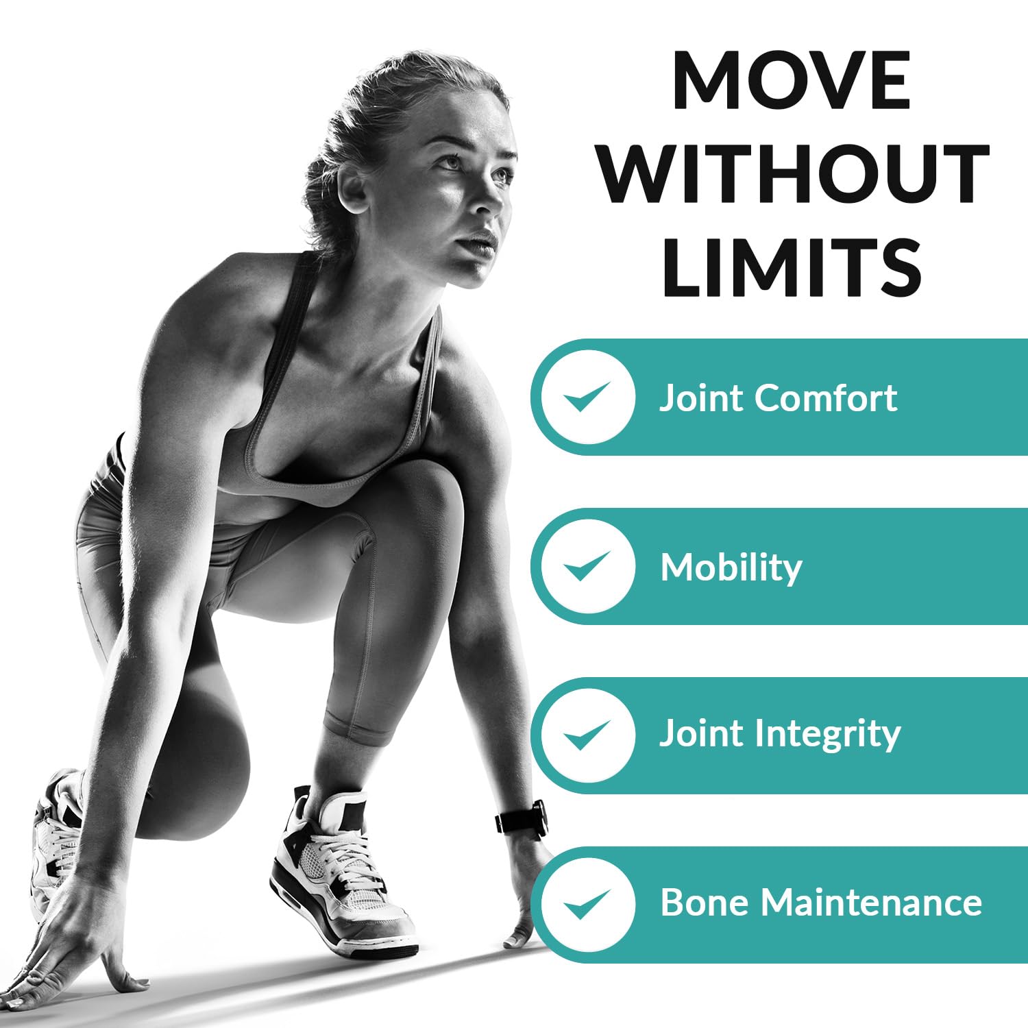 Granite Joint Care: Premium UC-II Collagen, Turmeric Curcumin C3, AKBA Boswellia + More - All-in-One Support for Joint Mobility, Comfort & Strength (60ct) Granite Supplements Au supplements