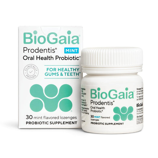 BioGaia Prodentis | Oral Probiotics | Promotes Healthy Gums & Teeth | Defends Against Bad Breath & Dental Problems | Improves Oral Health BioGaiaUS supplements