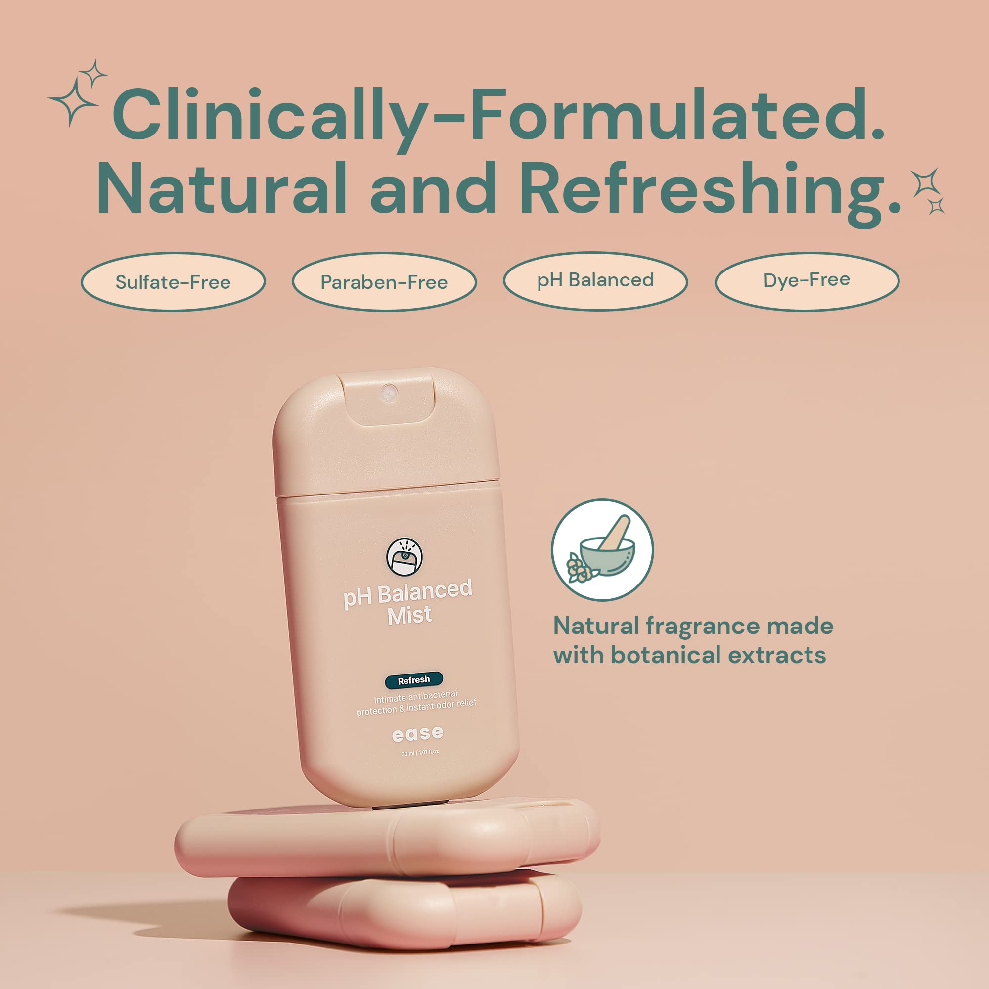 Ease Intimate Soothing pH-Balanced Mist for Feminine Itching and Discomfort Relief Ease Au supplements