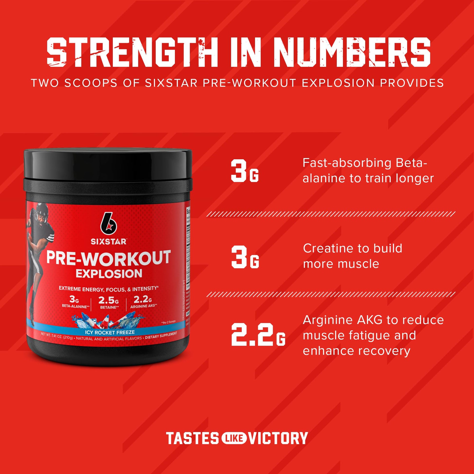 Six Star Pre Workout PreWorkout Explosion | Pre Workout Powder for Men & Women Six Star Au supplements