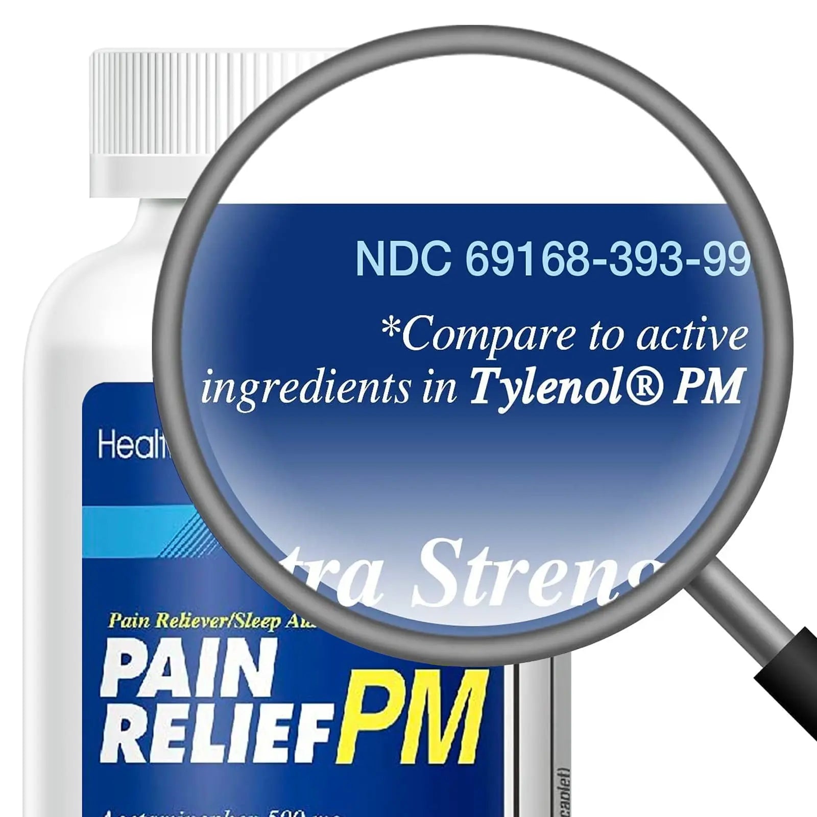 HealthA2Z® Extra Strength Pain Relief PM| Acetaminophen 500mg | Diphenhydramine 25mg | Pain Reliever & Nighttime Sleep Aid | (365 Count (Pack of 1)) HealthA2Z Au supplements
