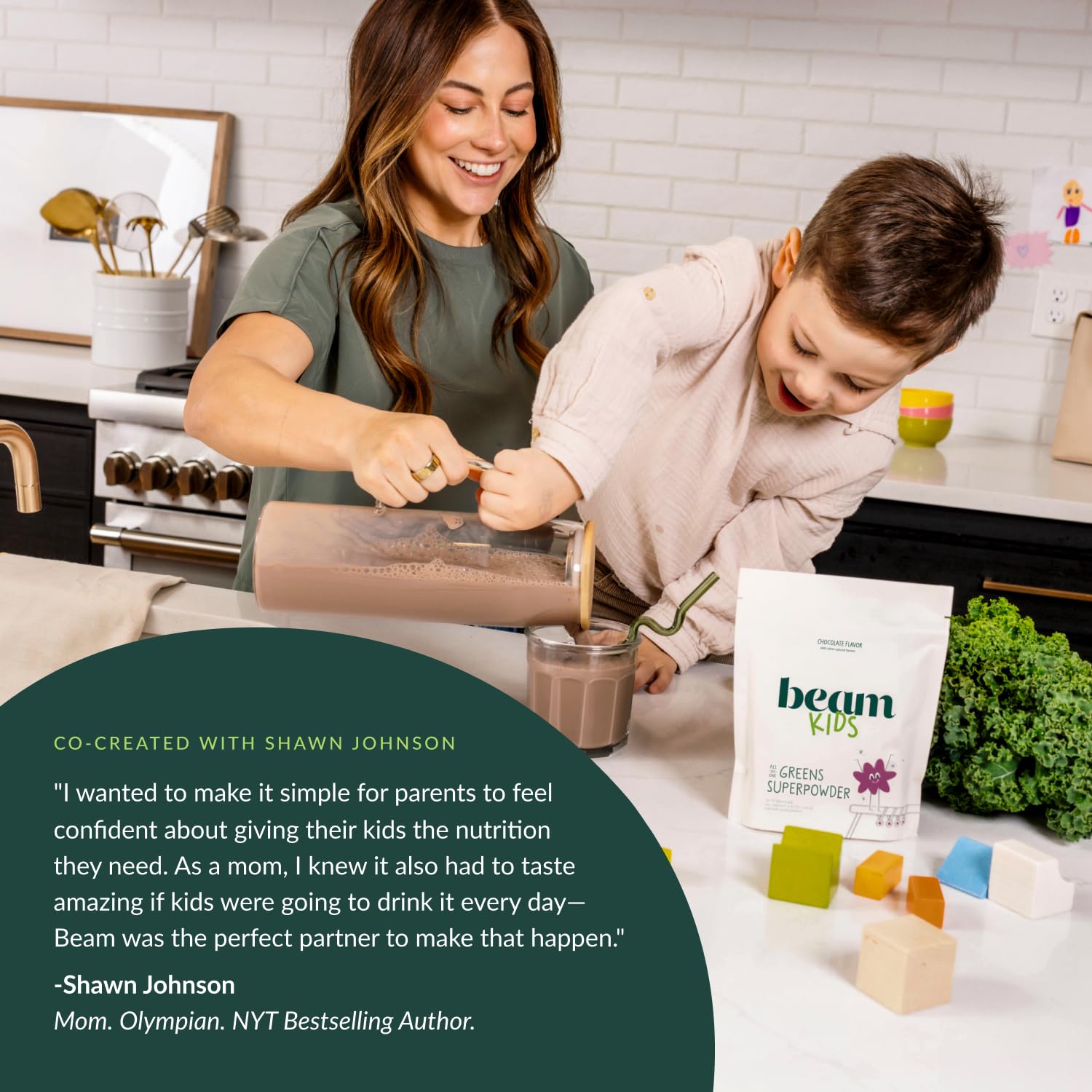 Beam Glow & Kids Wellness Bundle, Hormone Support for Women with Inositol & Ashwagandha, Superfood Powder with Fruits & Veggies for Kids' Growth & Immune Health Beam Au supplements