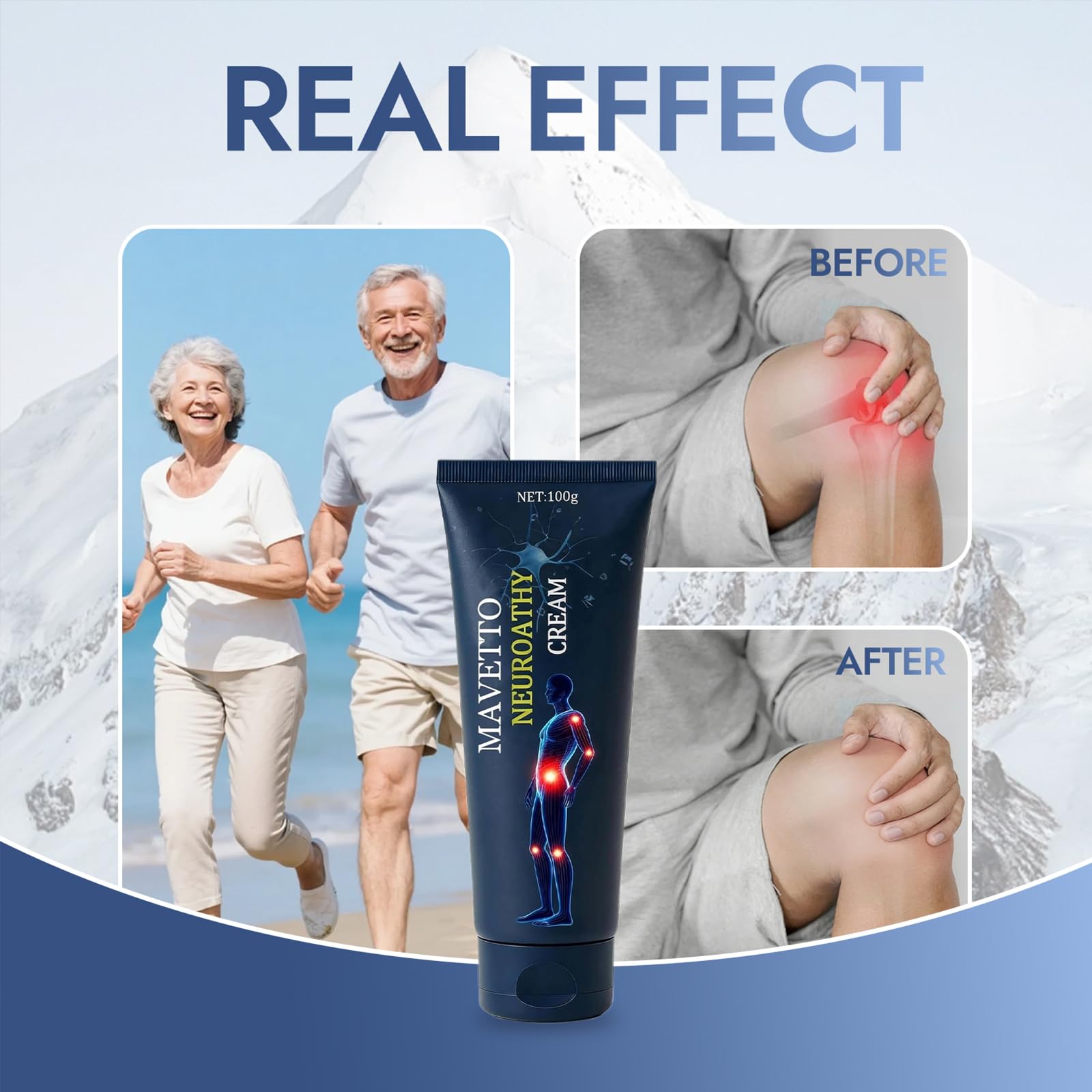ReviveNerve Capsacare Neuropathy Relief Cream, Fast-Absorbing Soothing Cream with Capsaicin, Arnica, Menthol, MSM & Glucosamine for Feet, Hands, Legs, Muscles, Joints and Back (2pcs) ReviveNerve Au supplements