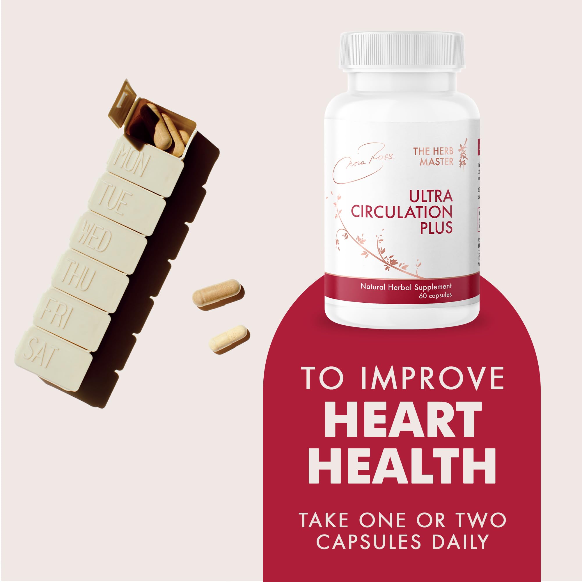 Nora Ross Ultra Circulation Supplements – Healthy Nitric Oxide Supplements for Men & Women – Healthy Heart and Blood Flow Support – Nitric Oxide Booster Supplement – 60 Capsules Nora Ross, Inc. Au supplements