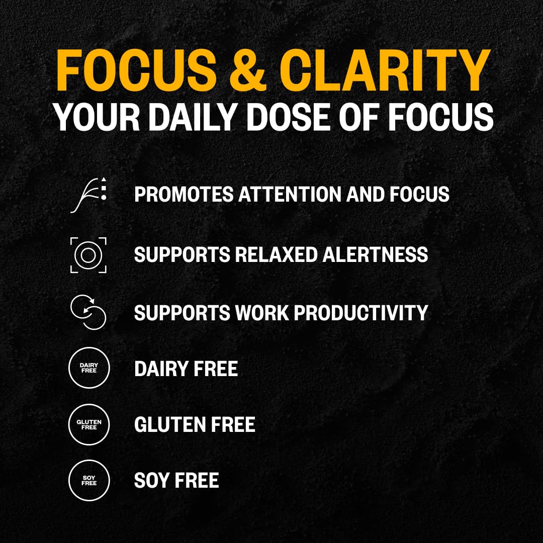 ONNIT Alpha Brain Black Label Capsules, IGEN Non-GMO Tested Citicoline Brain Supplement for Concentration and Memory, Lion’s Mane, Lutemax Lutein, L Theanine and Mucuna Pruriens, 80 Count ONNIT Au supplements