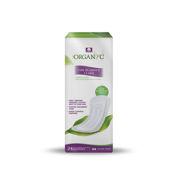 Organyc 100% Organic Cotton Light Incontinence Liners for Bladder Leakage Control Organyc Au supplements