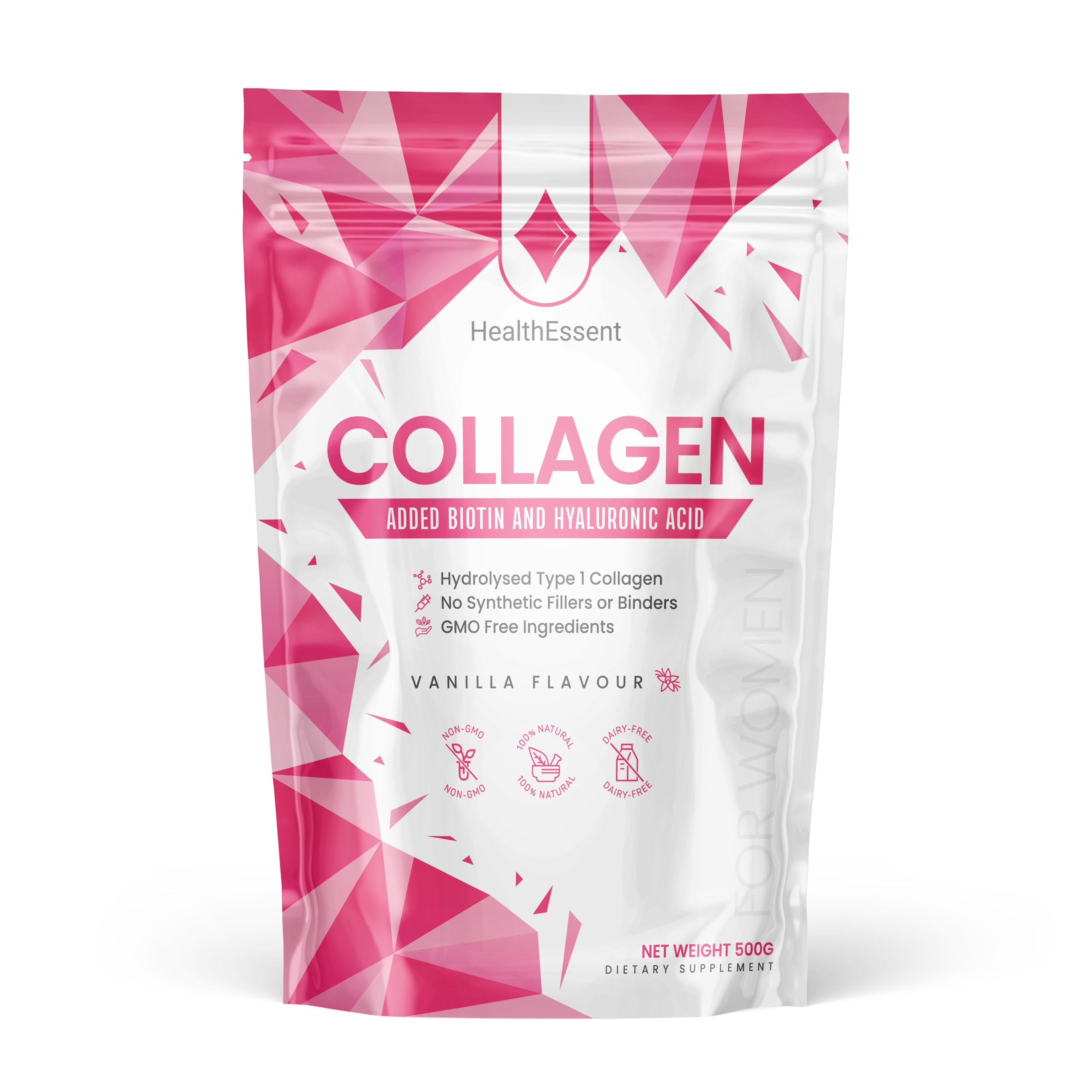Collagen Powder for Women with Added Biotin and Hyaluronic Acid, Colageno for Women Lidoque Au supplements