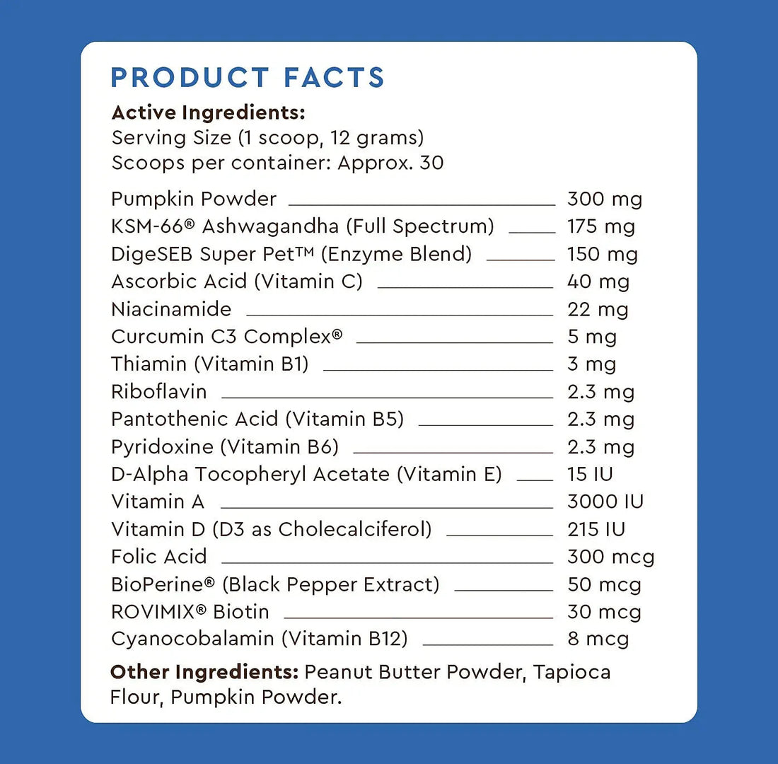 Infinite Pet Life Ultimate Multi-Function Peanut Butter Dog Vitamin Powder | 12.7 oz | All-Inclusive Dog Vitamins and Supplements Infinite Pet Supplements uk supplements