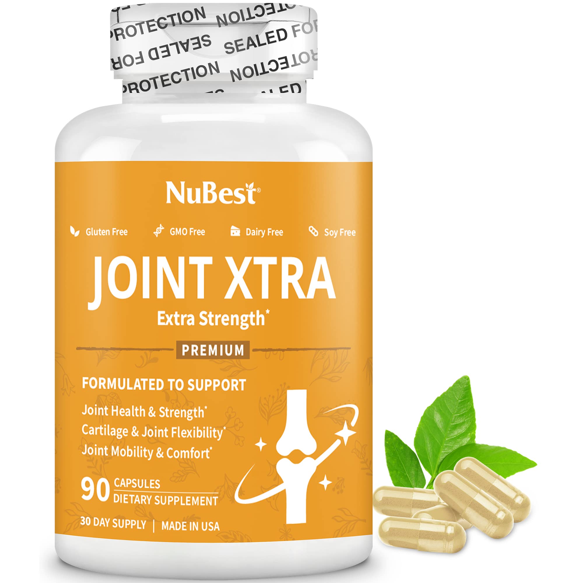 NuBest Joint Xtra - Joint Support Supplement | Joint Health Formula with Triple Joint Strength - Glucosamine, Chondroitin, Turmeric, MSM | 1 Month Supply NuBest Au supplements