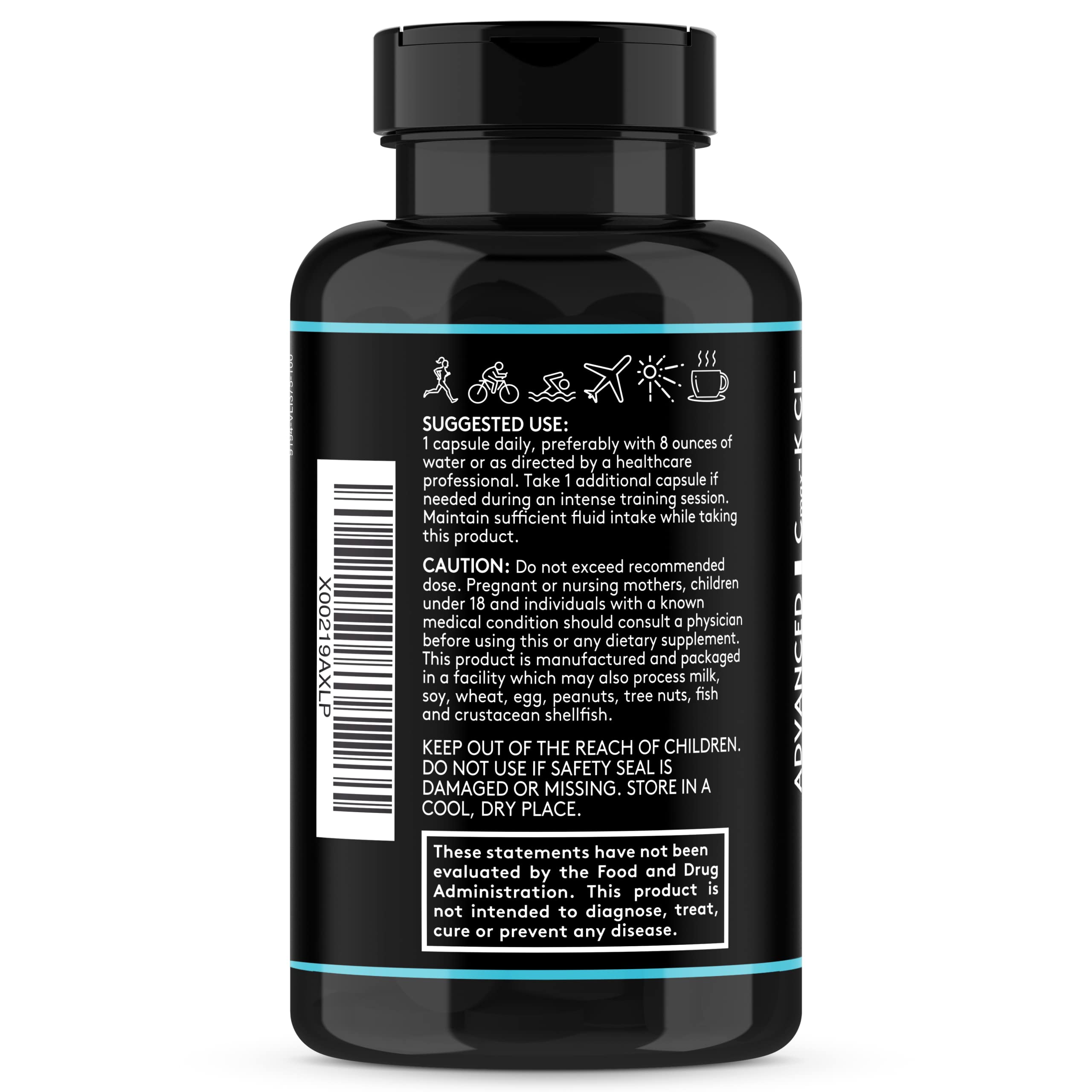 Complete Electrolyte Supplement Pills High Absorption | Cmax Potassium Youth & Tonic Au supplements