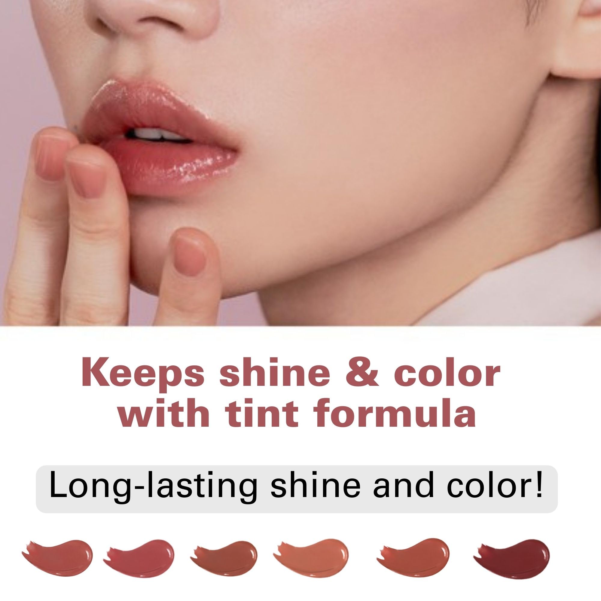 Daisy Doll Lip Stealer 3-in-1 Juicy Lip Stain+ Lip Oil for Women for Hydrating Lip Balm & Tinted Lip Gloss with Vitamin E & Shea Butter, Moisturizing Lip Gloss, Red-Brown Lipstick, Made in Japan Daisy Doll Au supplements