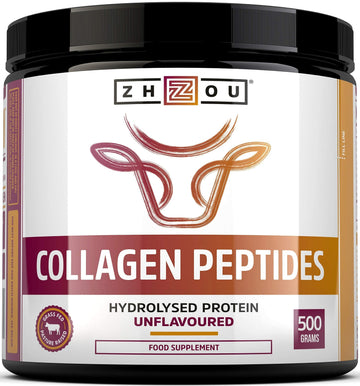 Collagen Powder 500g - Hydrolysed Collagen Peptides Powder - High Protein Bovine Collagen Supplement Nu U Nutrition Au supplements