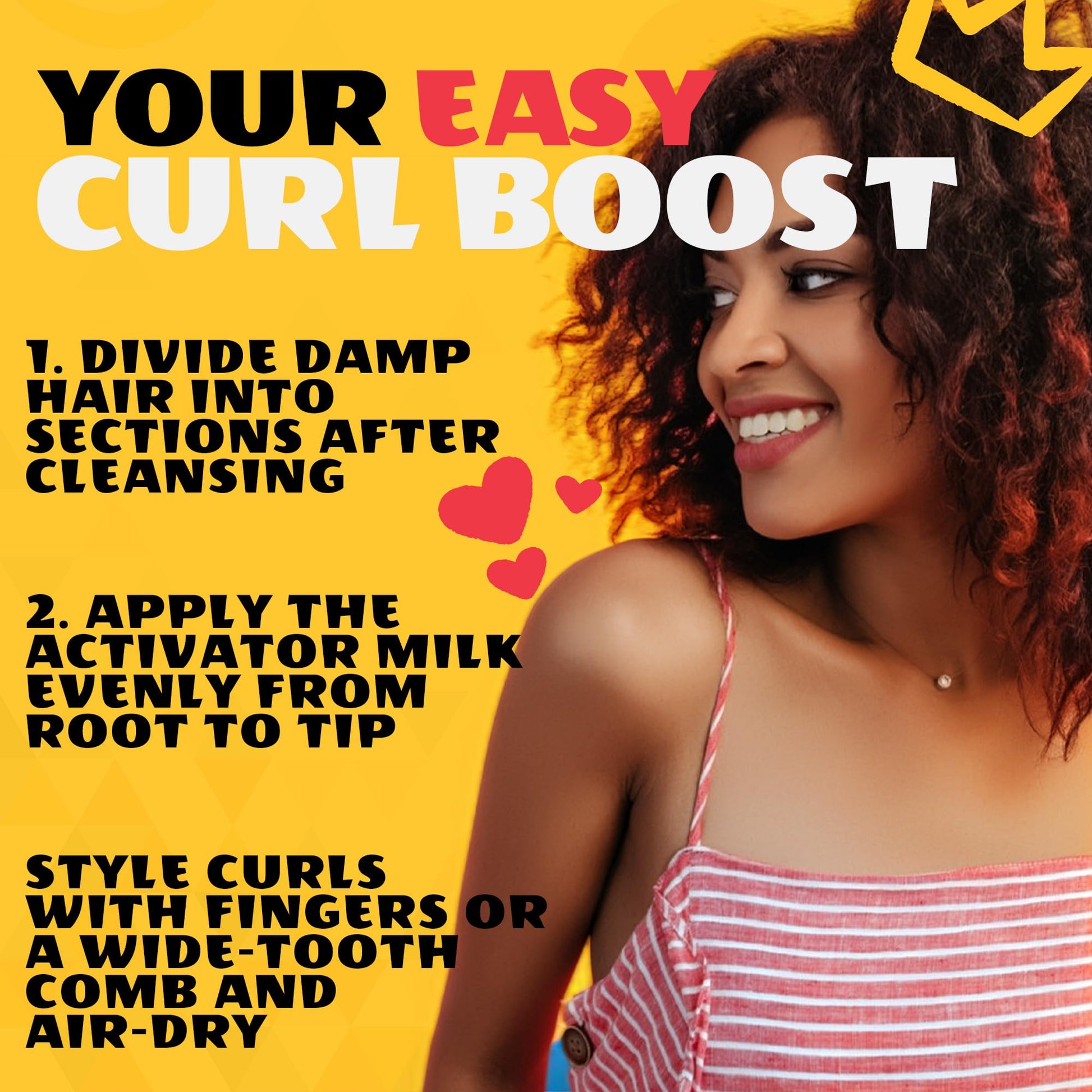 AllDay Locks Classic Easy Care Curl Activator - Activator Product for Curly Hair, Defines & Moisturizes Strands, Milky Cream Product for Men and Women, Easy Curling and Styling - 7.7 oz Bottle AllDay Locks Au supplements