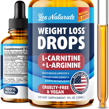 YES NATURALS! Weight Loss Drops - Natural Metabolism Booster & Appetite Suppressant YES NATURALS! Au supplements