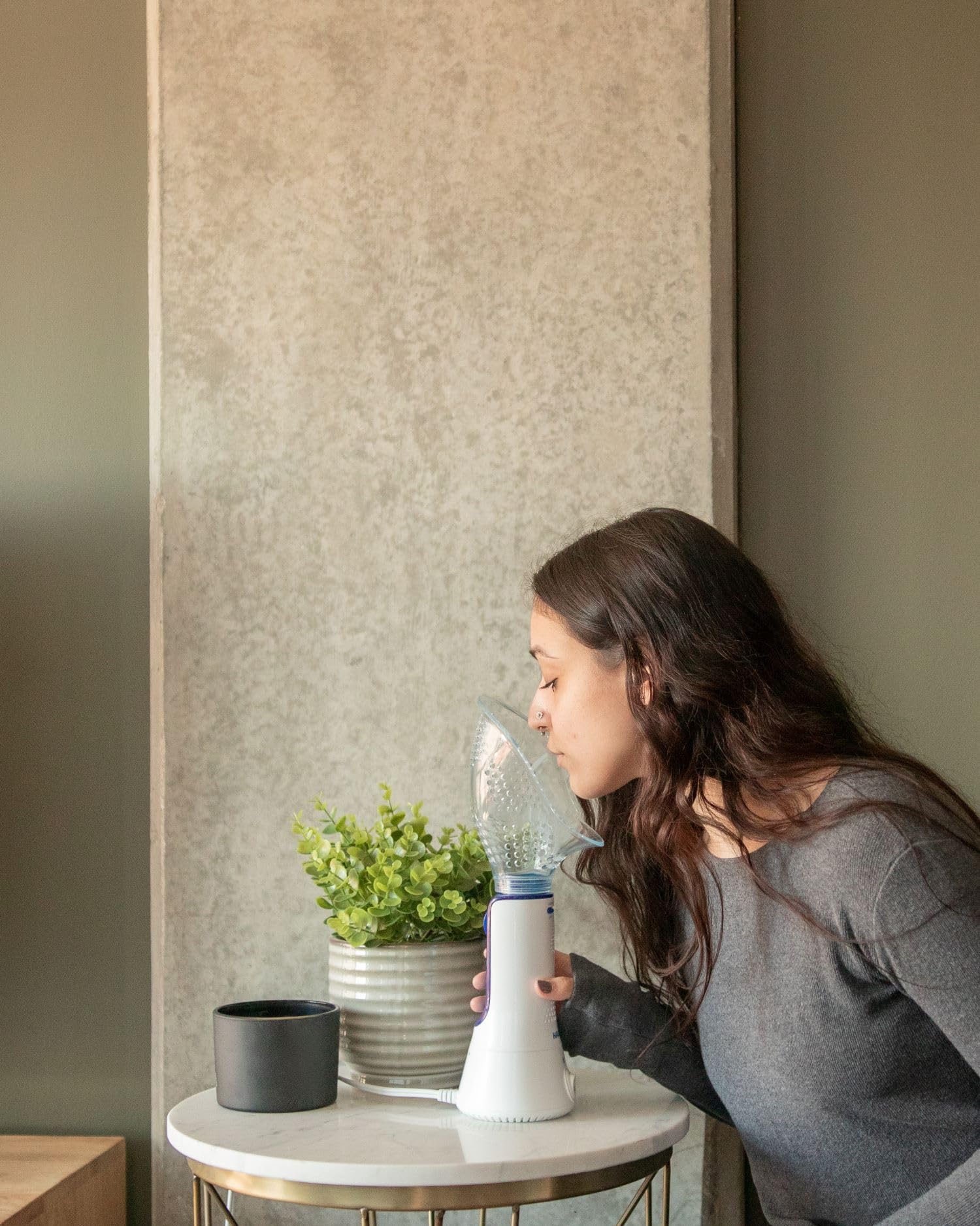 Crane x HALLS Corded Personal Steam Inhaler for Sinus, Congestion, Cough, & Cold Relief CraneUS supplements