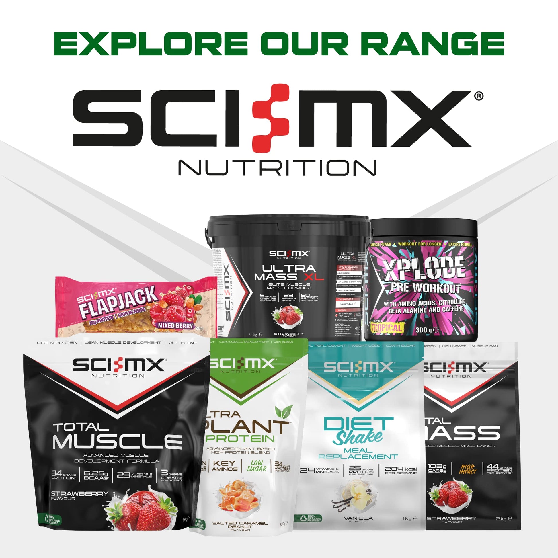 SCI-MX Pro-V Gain - 100% Vegan Vanilla Flavour Soy Protein Powder Isolate + B12 + Magnesium SCI-MX Au supplements