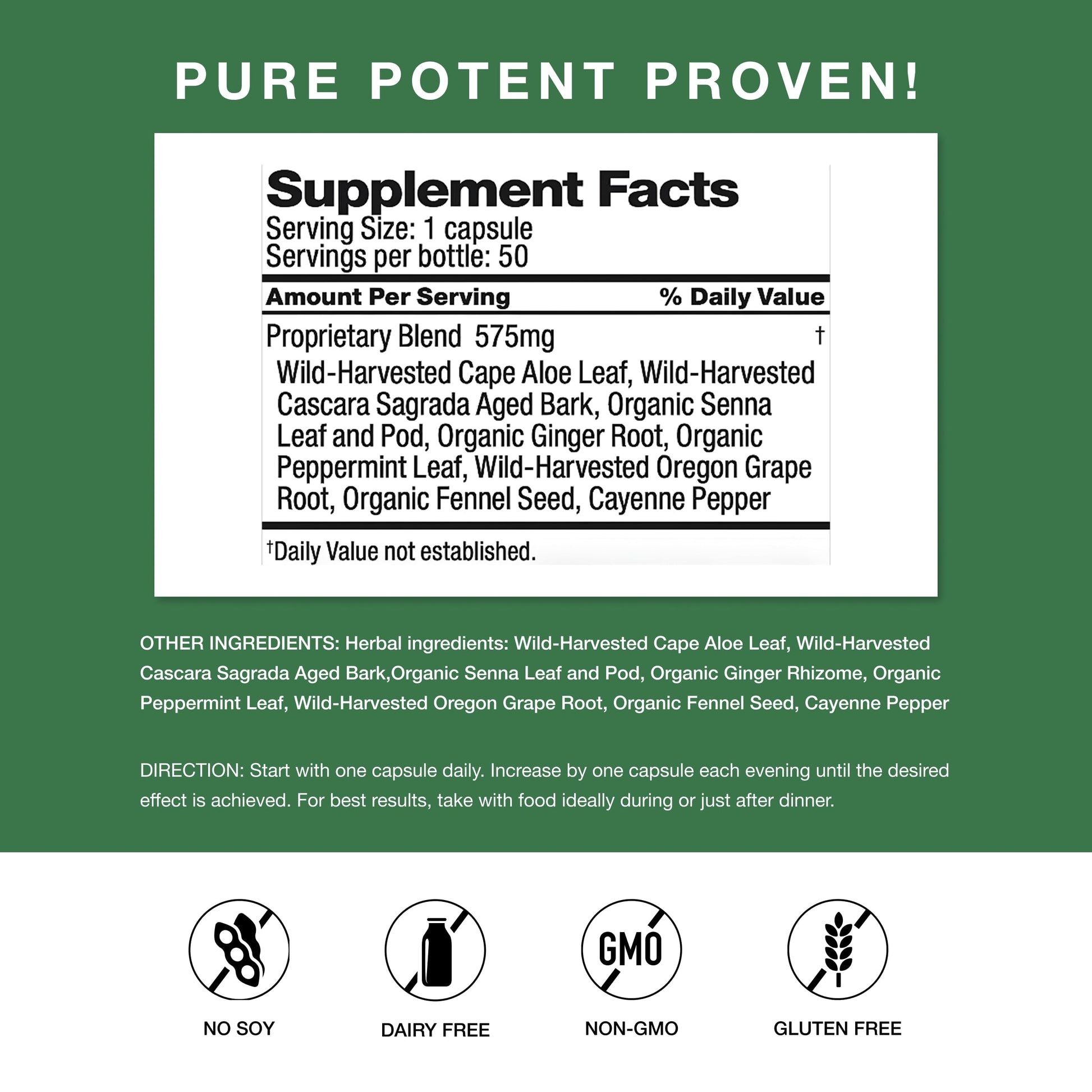 Simply Herbs Easy Go Bowel Mover - Adult Cleansing Supplement for Colon Health Support - Bowel Movement Aid - Stool Softener - Daily-Use Laxative - Plant-Based Ingredients - Vegan - 50 Count Dr. Schulze's Au supplements