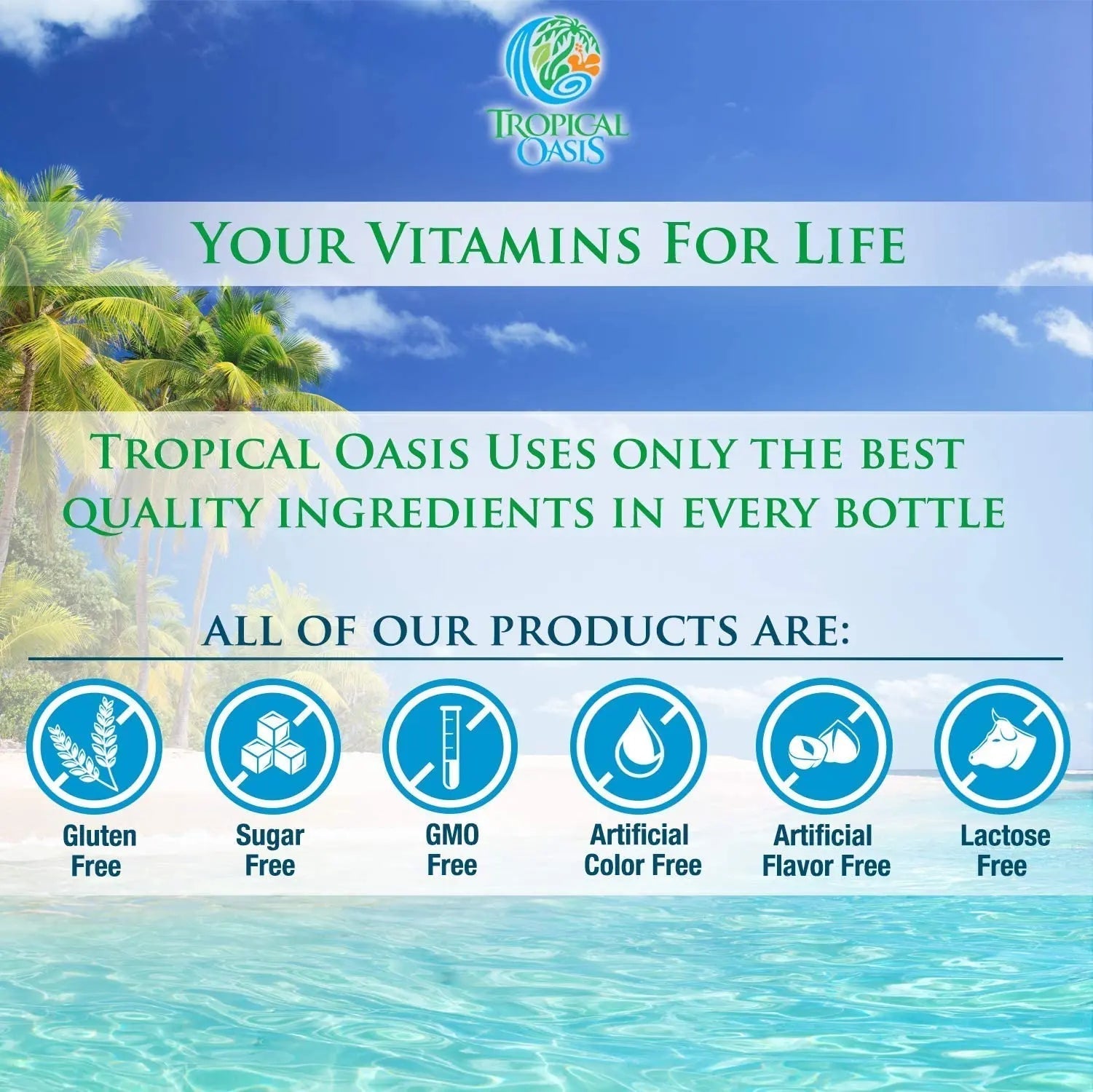 Mega Premium Liquid Multivitamin | Natural Immune Support Vitamin w/ 1333% Vitamin C, 200% D3, Zinc + 20 Vitamins, 70 Minerals Tropical Oasis Au supplements