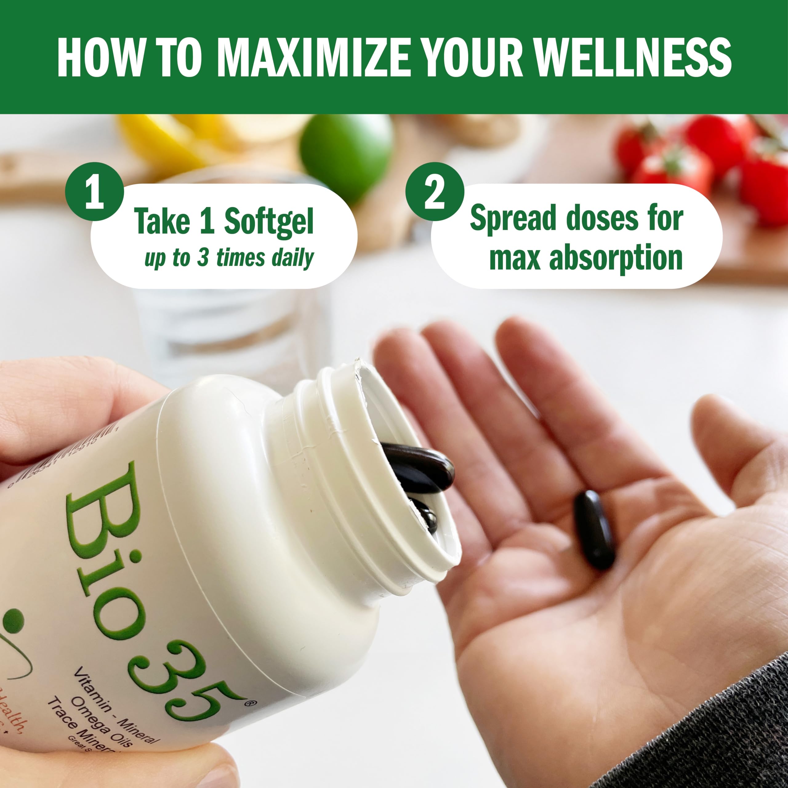 Biotek, For Health, For Life Bio-35/100 sg Gluten Free Biotek, For Health, For Life Au supplements