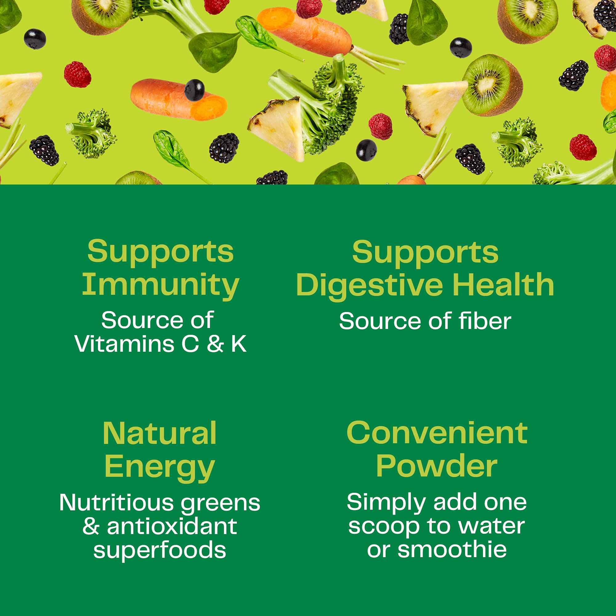 Amazing Grass Greens Blend Superfood: Super Greens Powder Smoothie Amazing Grass Au supplements