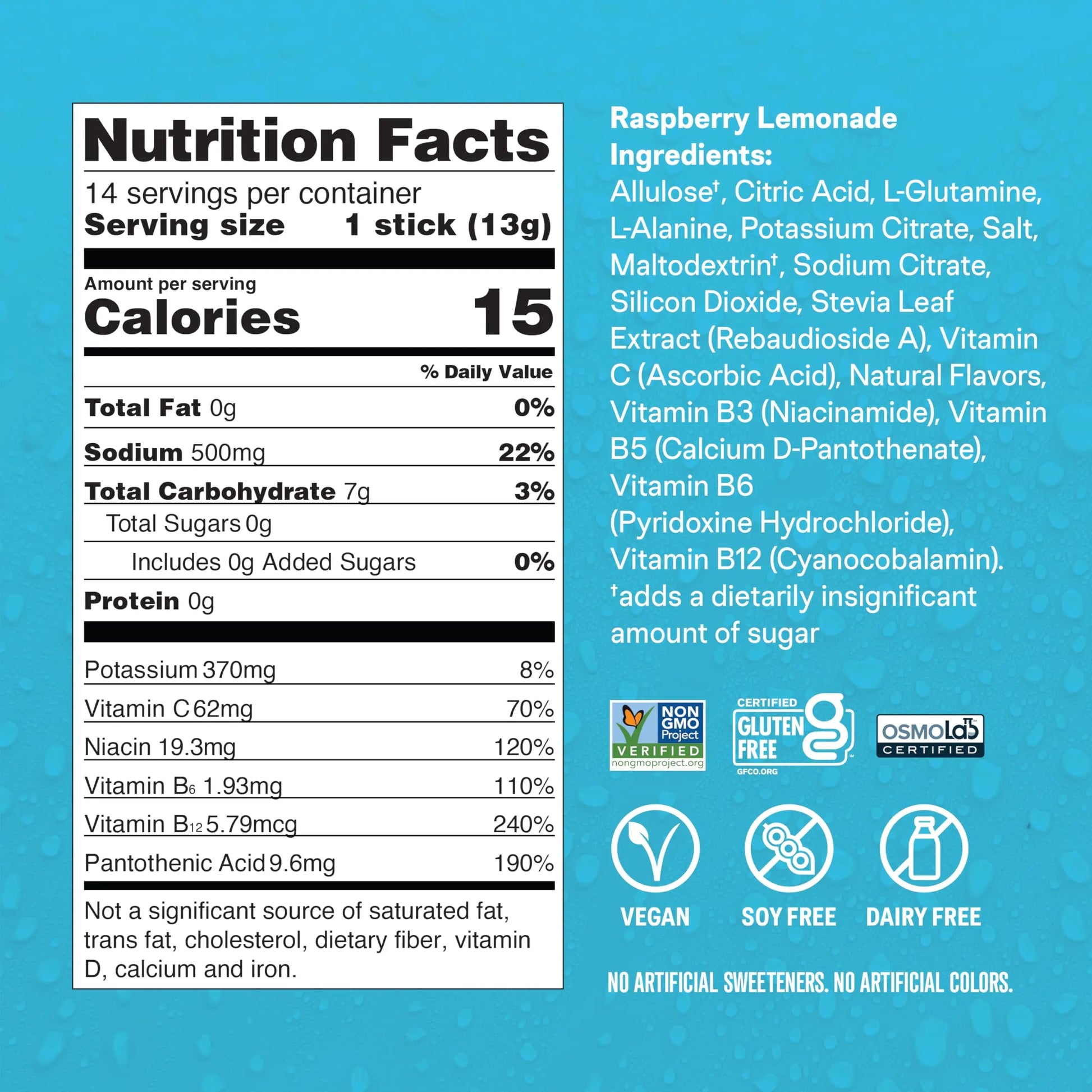 Liquid I.V.® Hydration Multiplier® Sugar-Free - Raspberry Lemonade | Electrolyte Powder Drink Mix | 3 Pack (42 Servings) Liquid I.V. Au supplements