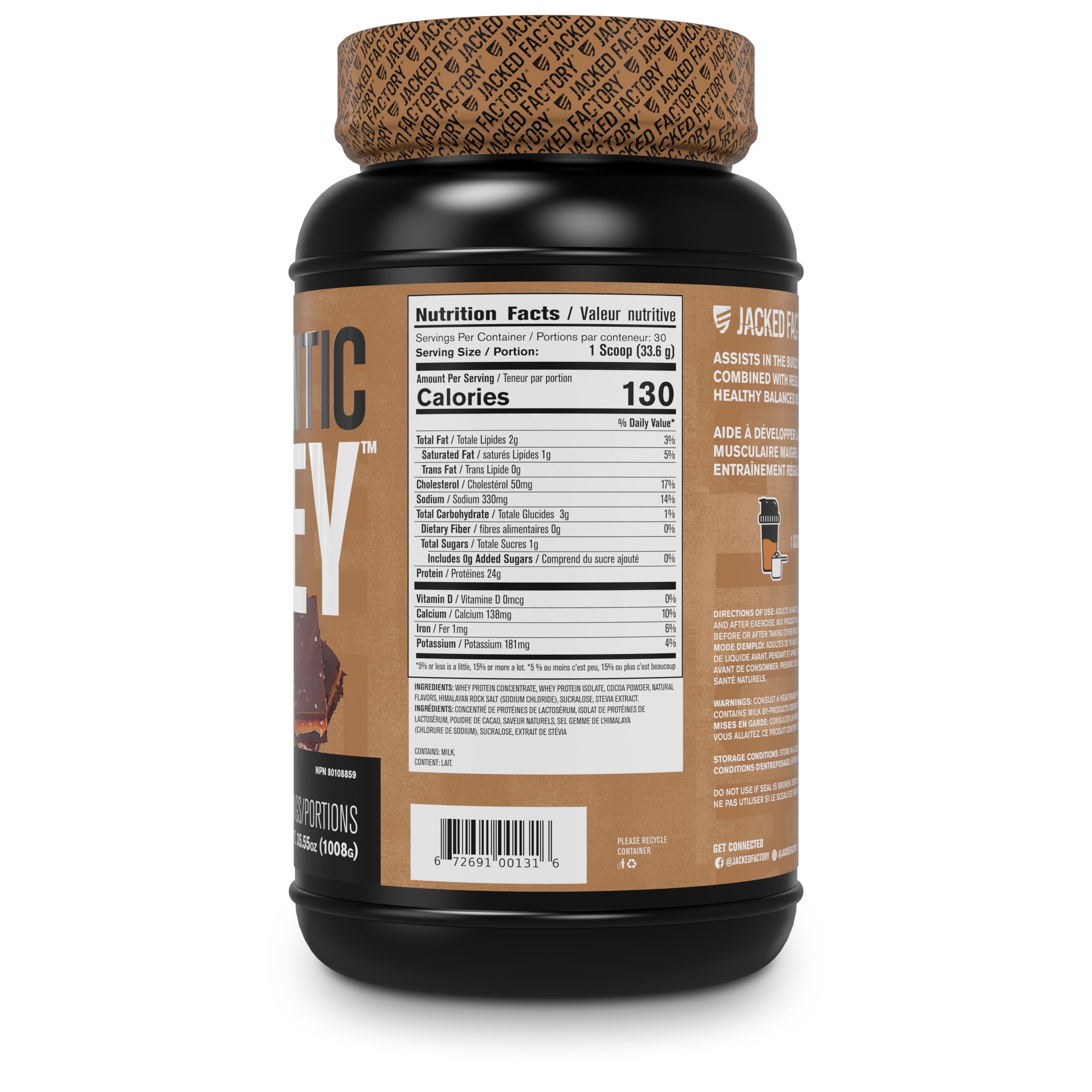 Jacked Factory Authentic Whey Muscle Building Whey Protein Powder - Low Carb Jacked Factory Au supplements