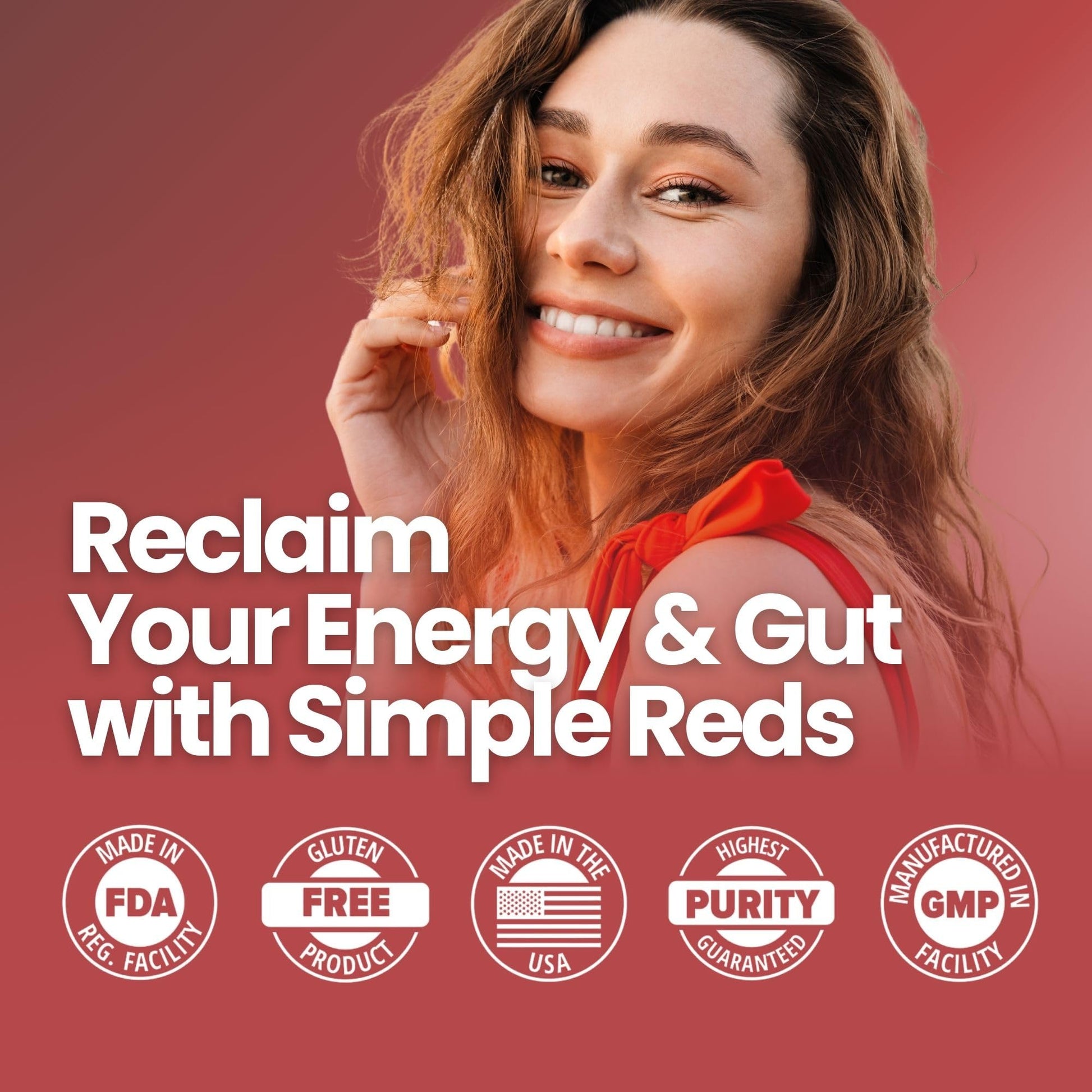 Layer Origin Simple Reds - Organic Red Polyphenols Whole Fruit Powder | Five Real Whole Fruits | 30 Servings Layer Origin Au supplements