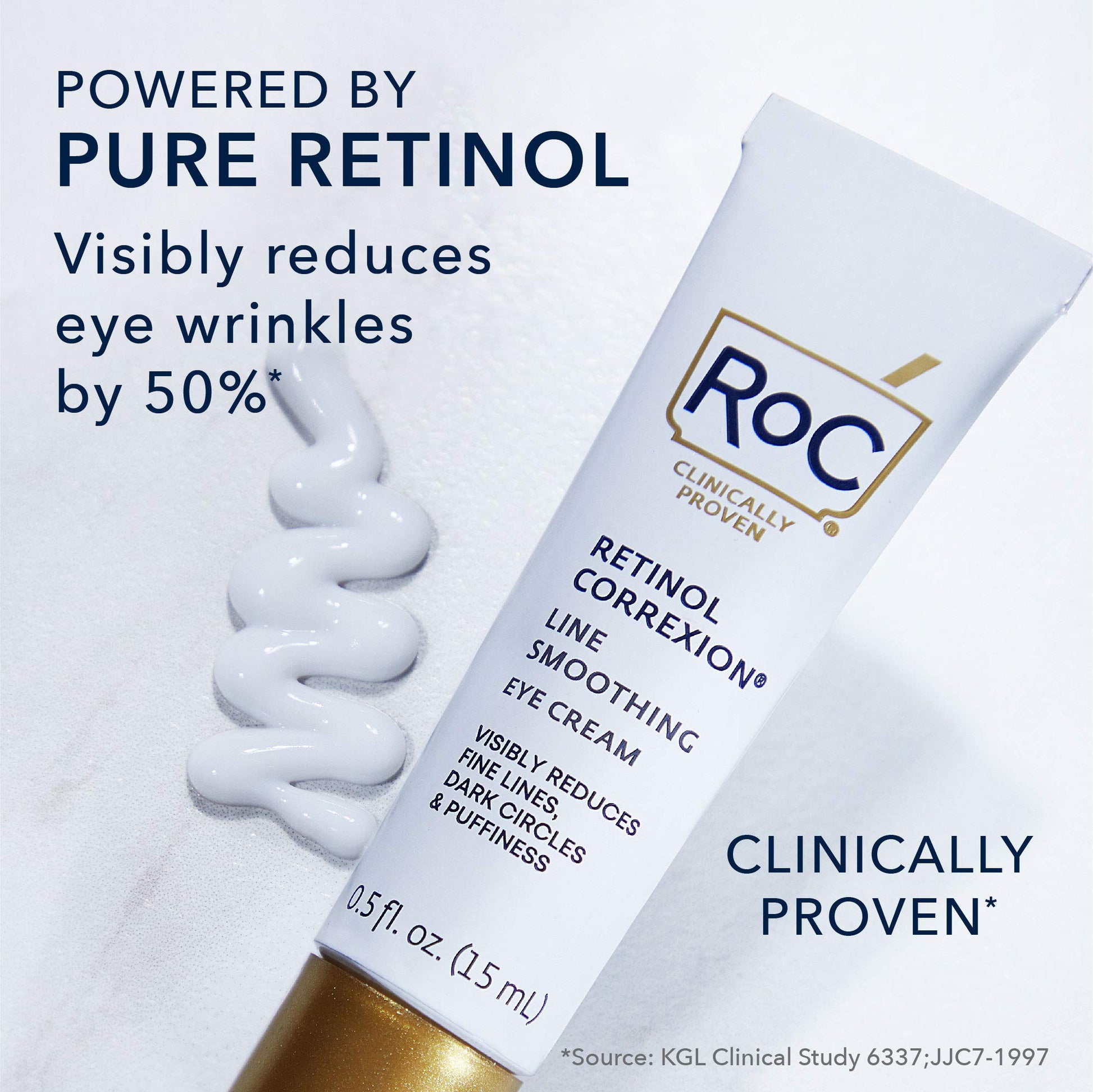 RoC Retinol Correxion Eye Cream Mini for Dark Circles & Puffiness, Daily Wrinkle RoC Au supplements
