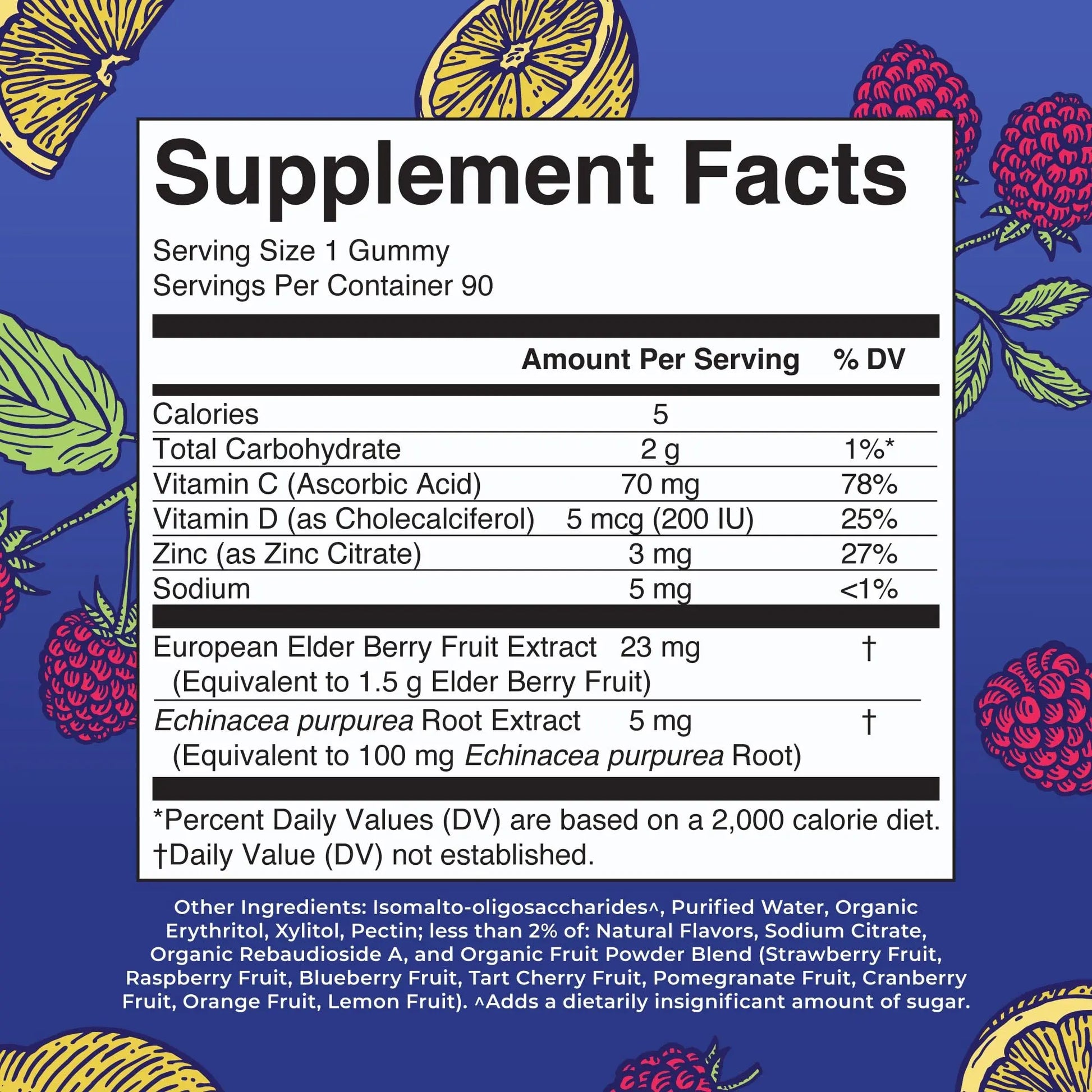 MaryRuth Organics Sugar Free Immunity Gummies | Powerful Blend | Elderberry Vitamin C & Zinc | Vitamin D3 & Echinacea | Immune Support Supplement | Gummies for Kids & Adults | Vegan | Non GMO | 90ct MARYRUTH'S Au supplements