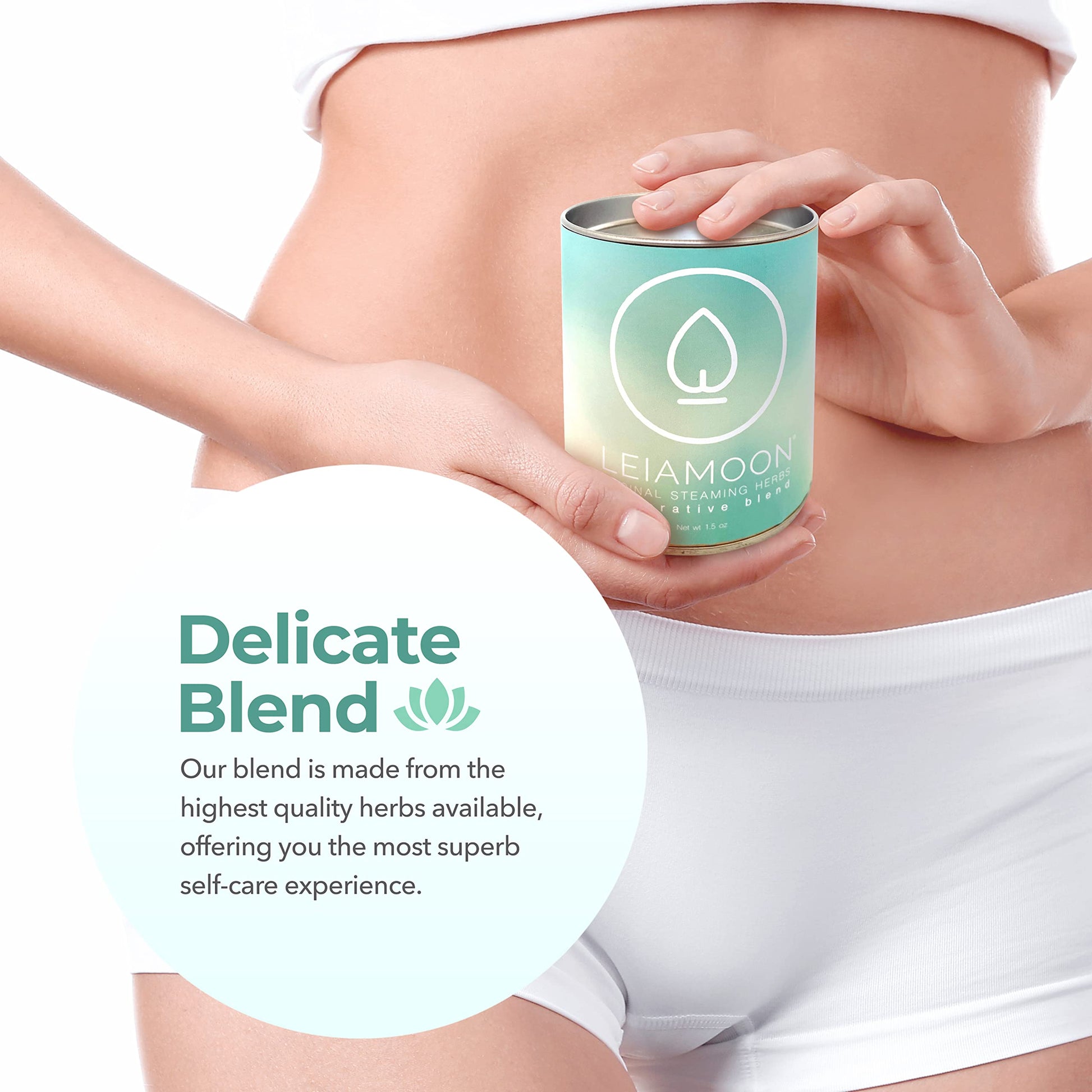 Leiamoon - Vaginal Steam Herbs Blends V Steam Kit for Cleansing, Regulating, and Balancing Leiamoon Au supplements