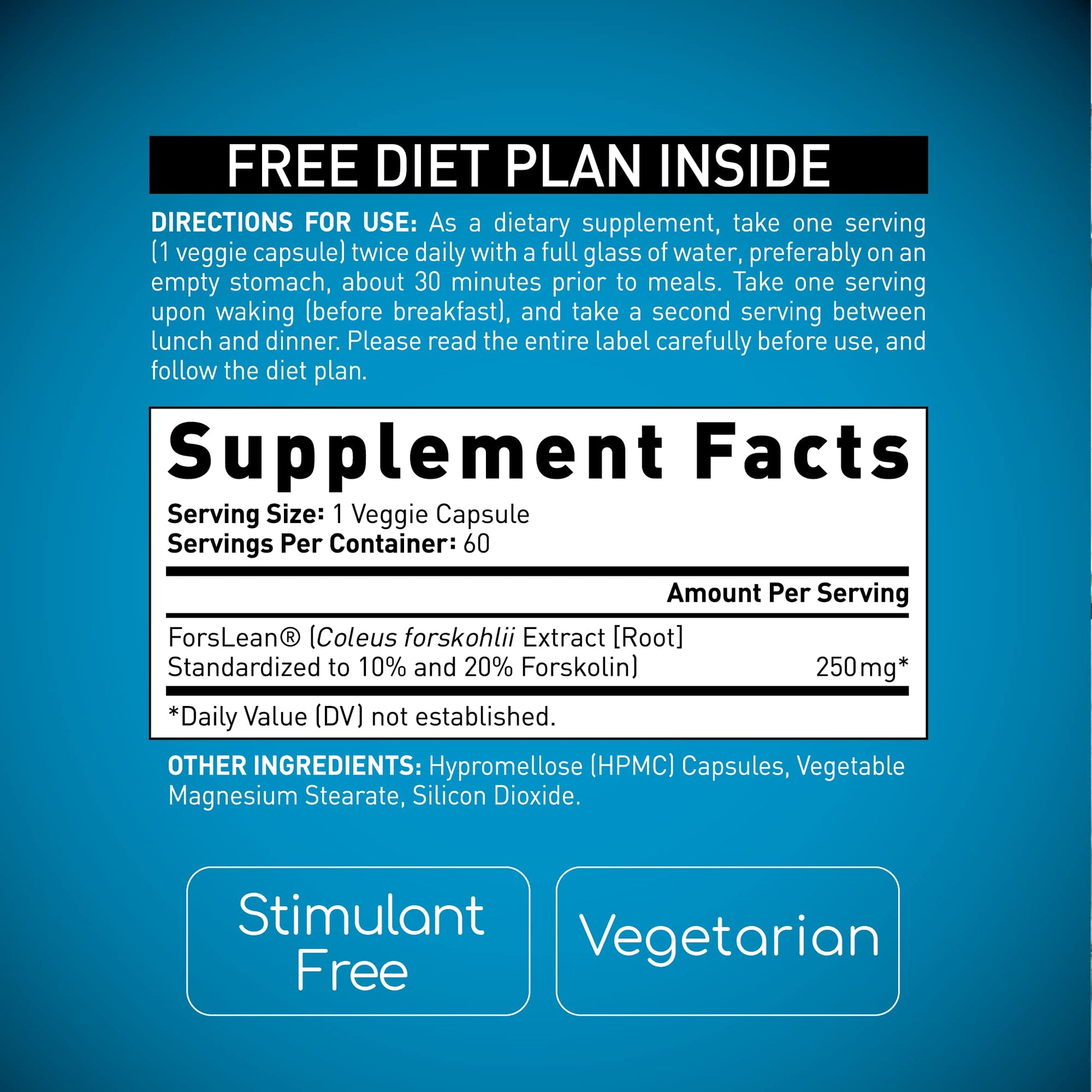 BioGenetic Labs Forskolin Lean & Tone - Weight Loss Pills - Body Toning Formula Fat Burner BioGenetic Laboratories Au supplements